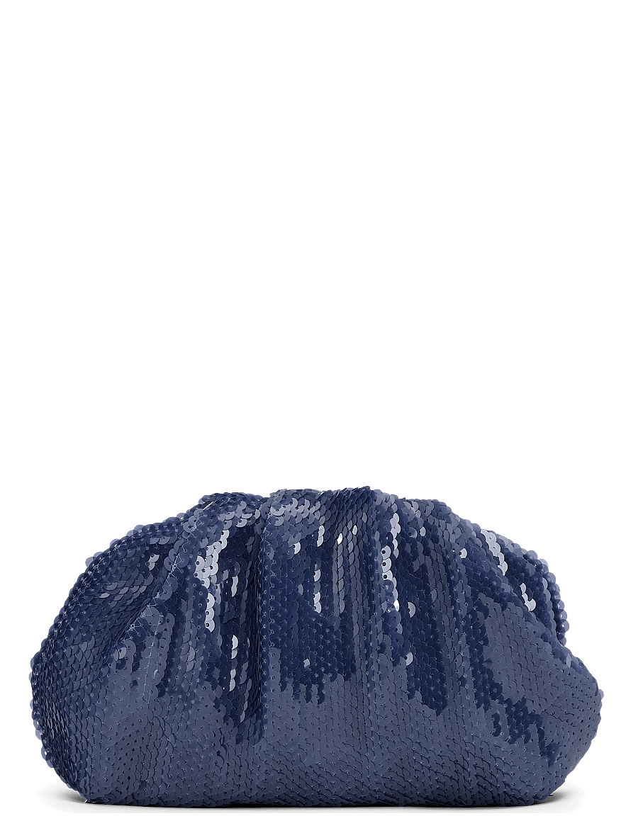 SUI AVA - Sequin Clutch Bag - special occasions - denim blue - 0