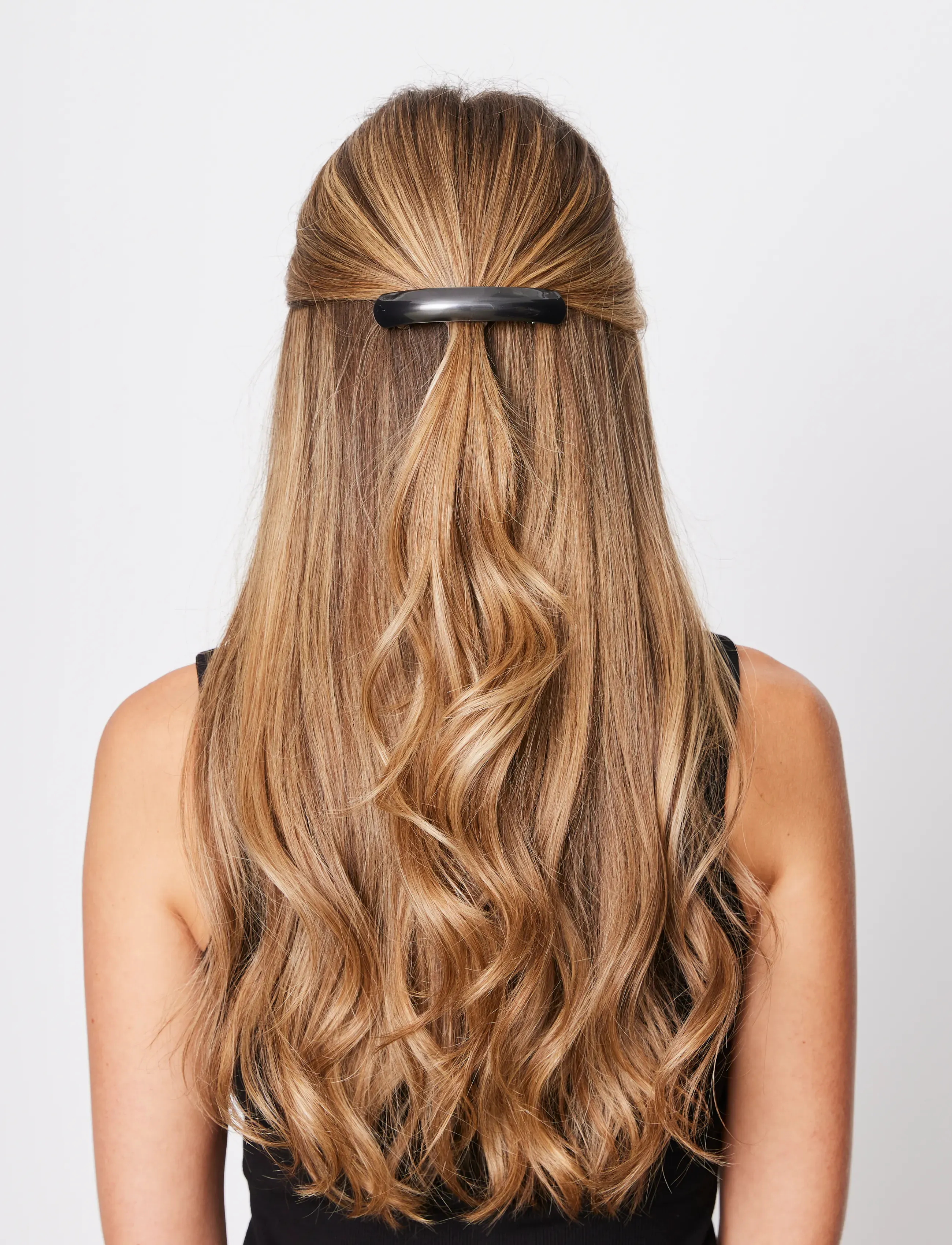 SUI AVA - Curved Dazzle Clip - hair clips - black - 0