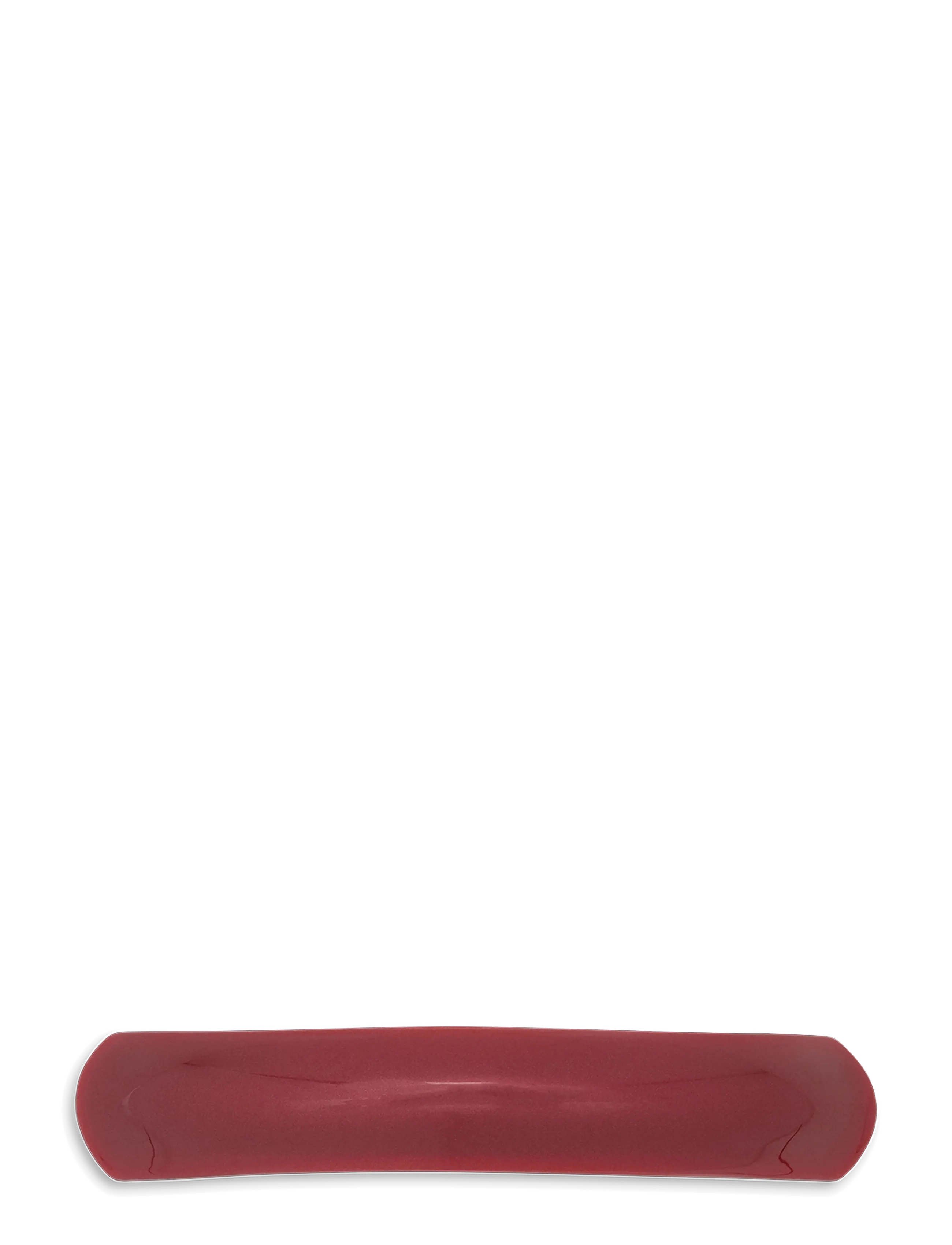 SUI AVA Curved Dazzle Clip - Hair clips - BURGUNDY / burgundy
