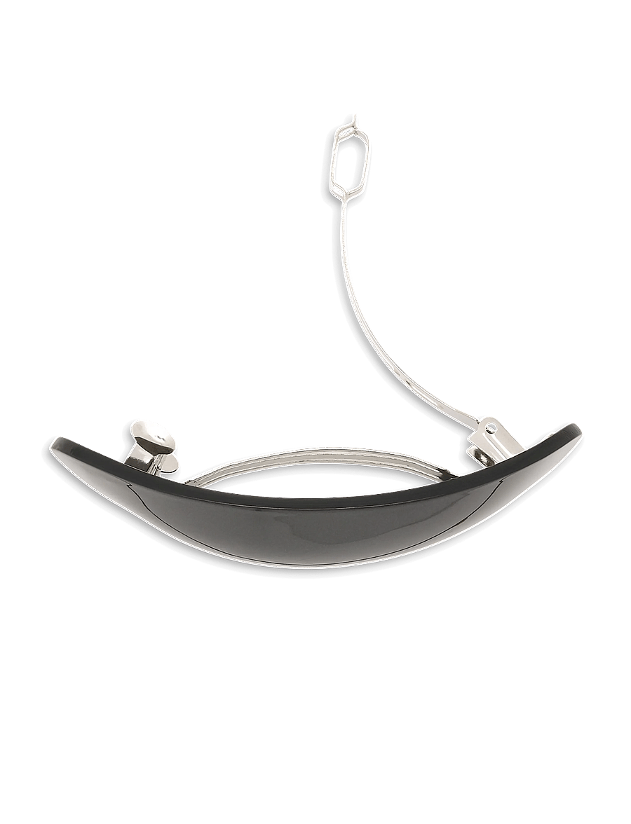 SUI AVA - Oval Dazzle Clip - hårspænde - black - 1
