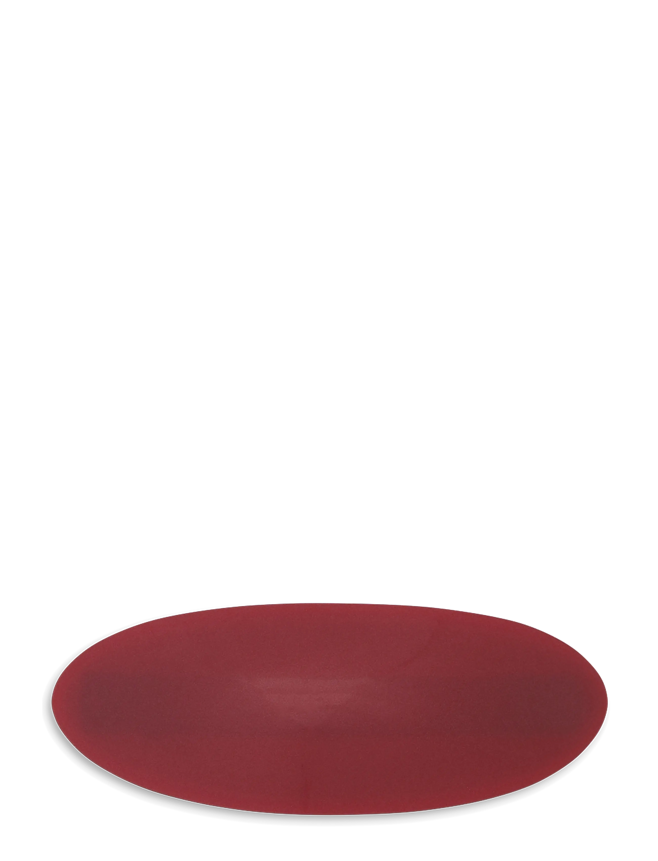 SUI AVA Oval Dazzle Clip - Special Occasions - BURGUNDY / burgundy