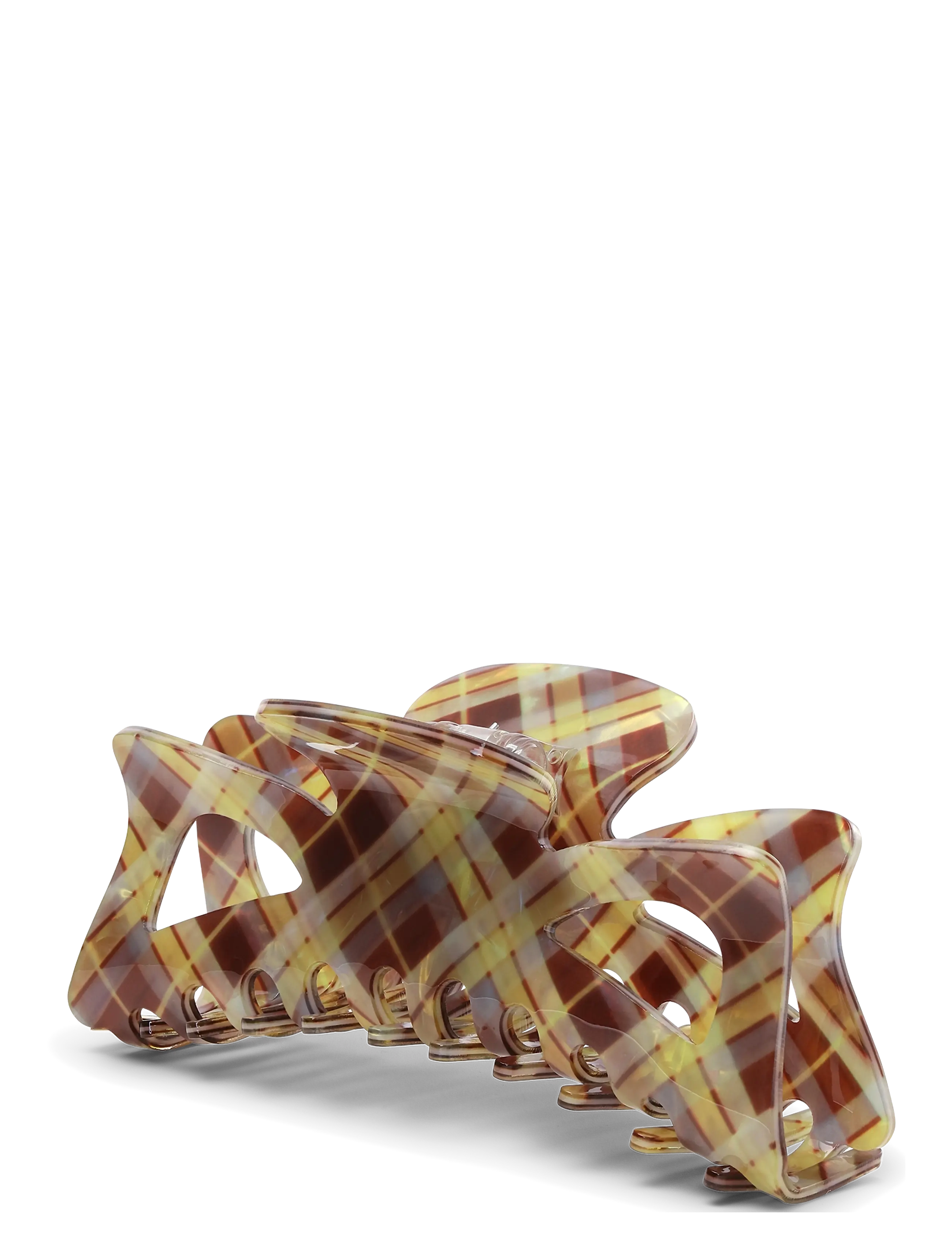 SUI AVA Bow Tartan Giga - Special Occasions - BROWN/YELLOW / brown