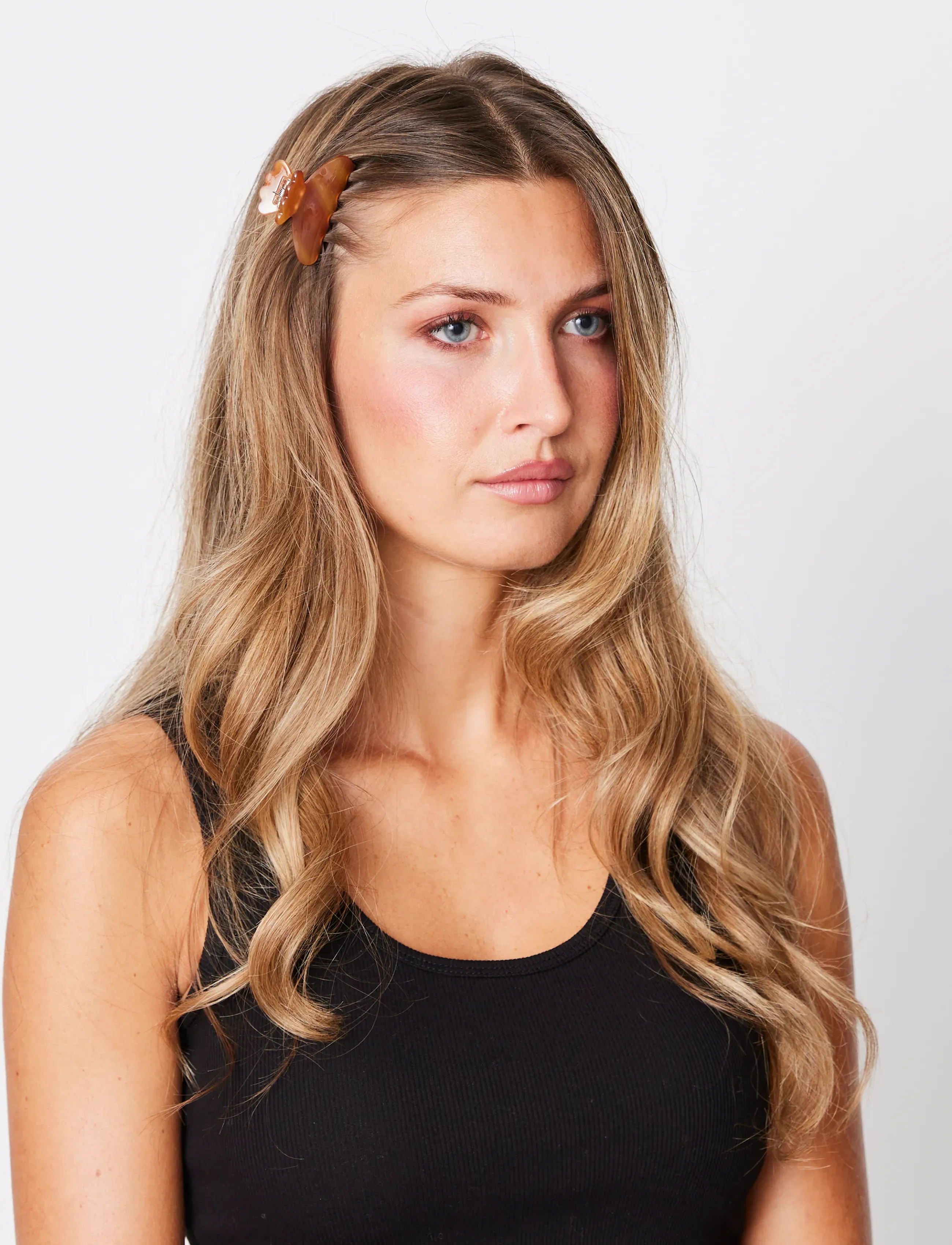 SUI AVA - Helle Silent Mini - håraccessories - brown - 0