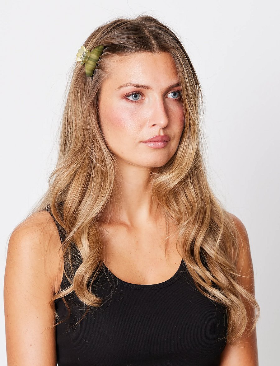 SUI AVA - Helle Silent Mini - juukseklambrid - green - 0