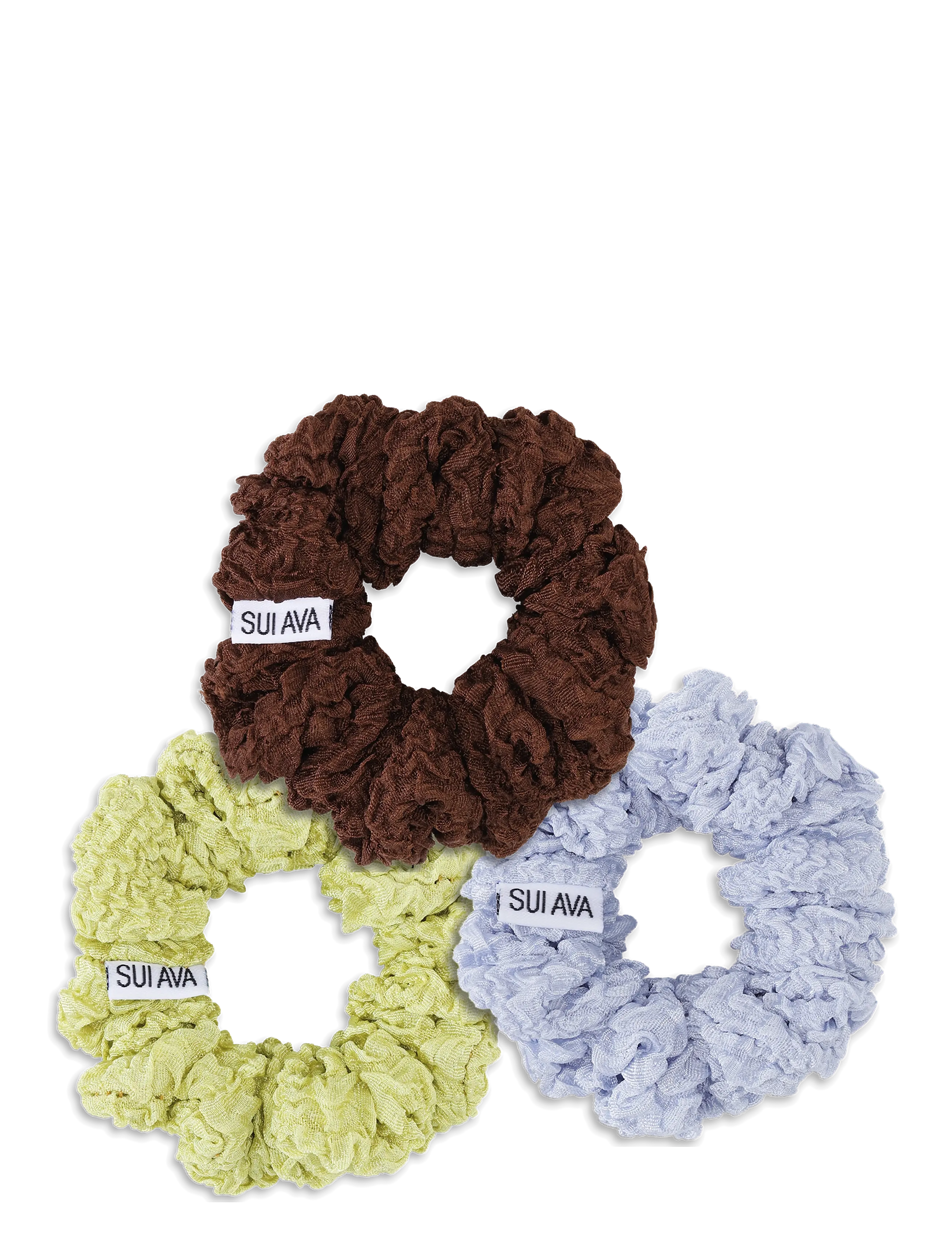 3-Pack Cringle Ribbon Scrunchies