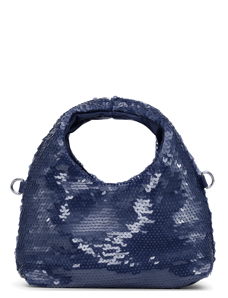 SUI AVA - Mini Hobo Sequin Bag - special occasions - denim blue - 0