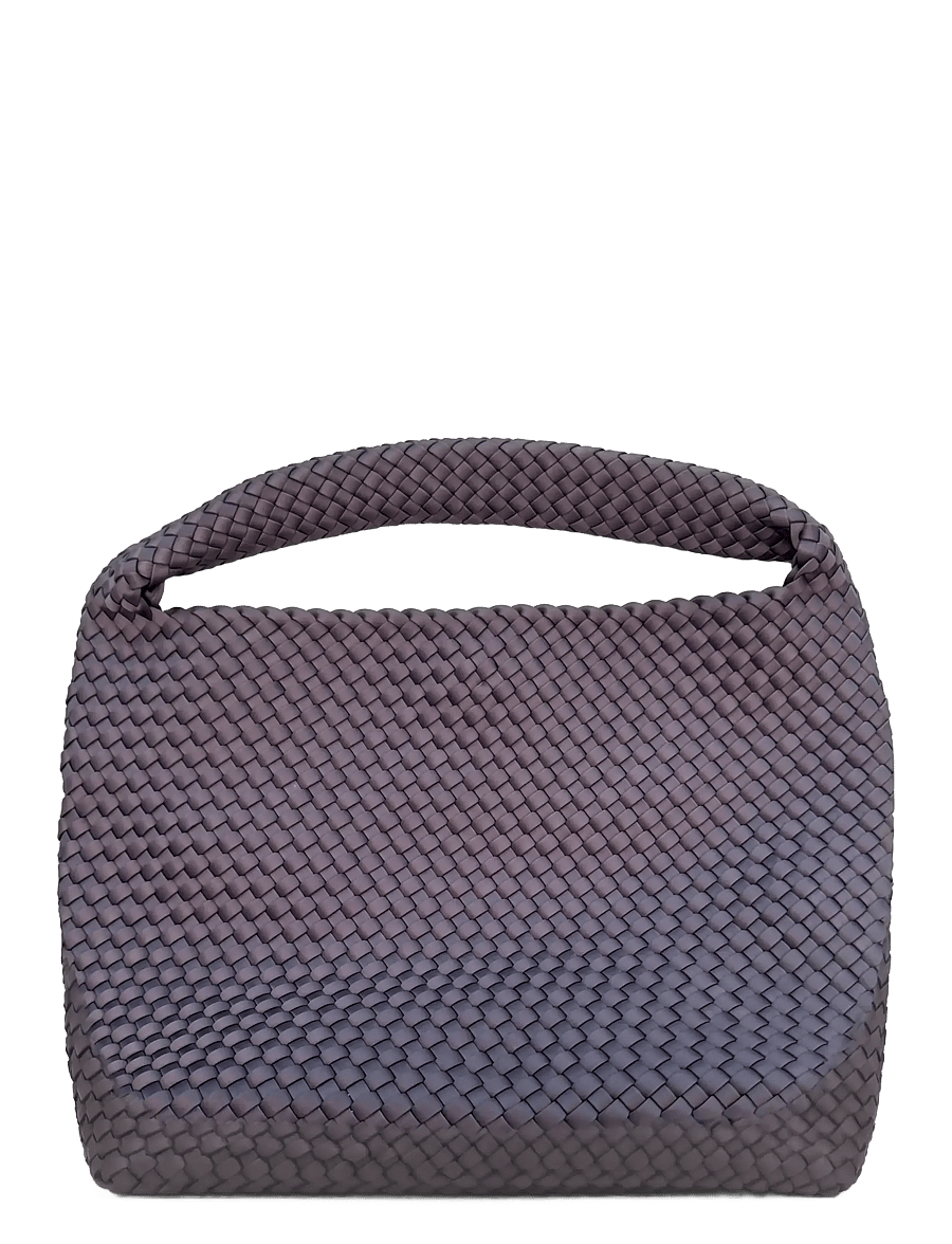 SUI AVA - Woven Scuba Shopper + Pouch - shoppere - grey - 0