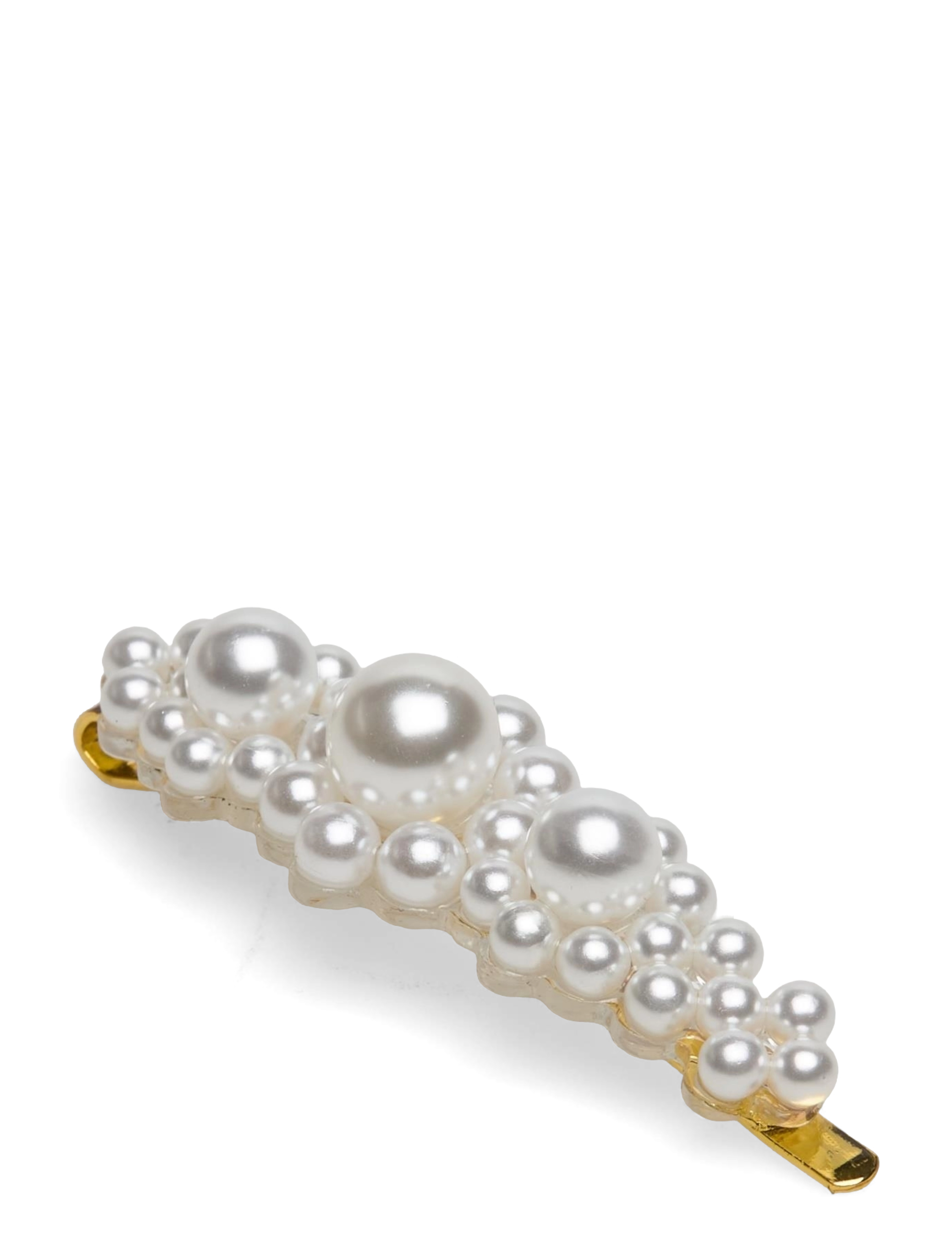 Birgit - Clip - WHITE/GOLD