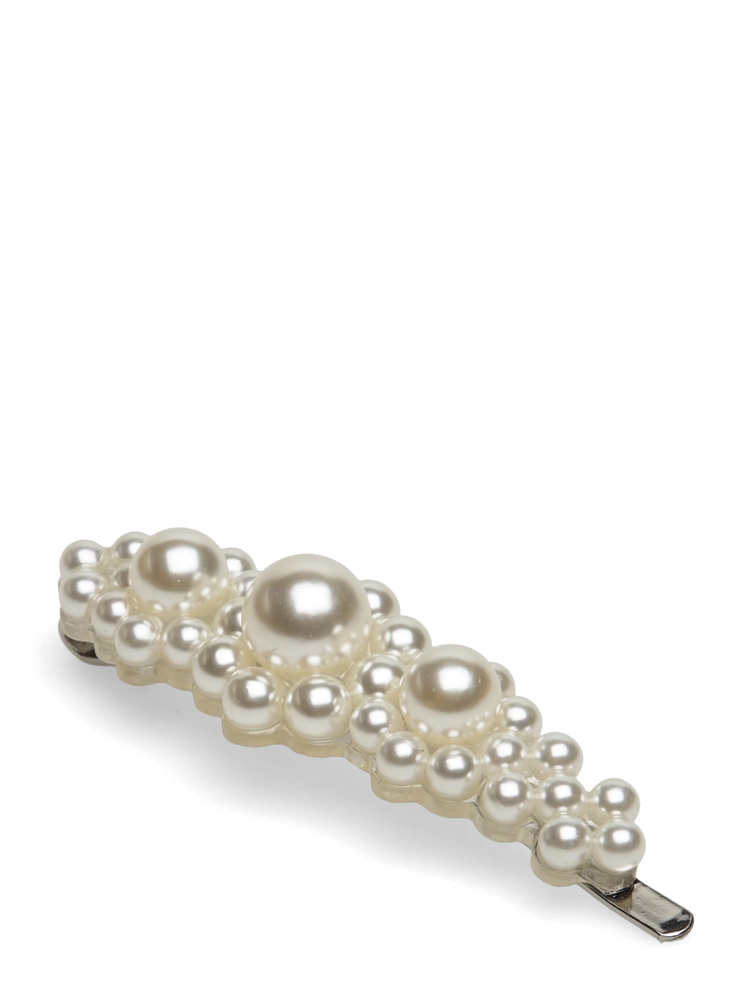 Birgit - Clip - WHITE/SILVER