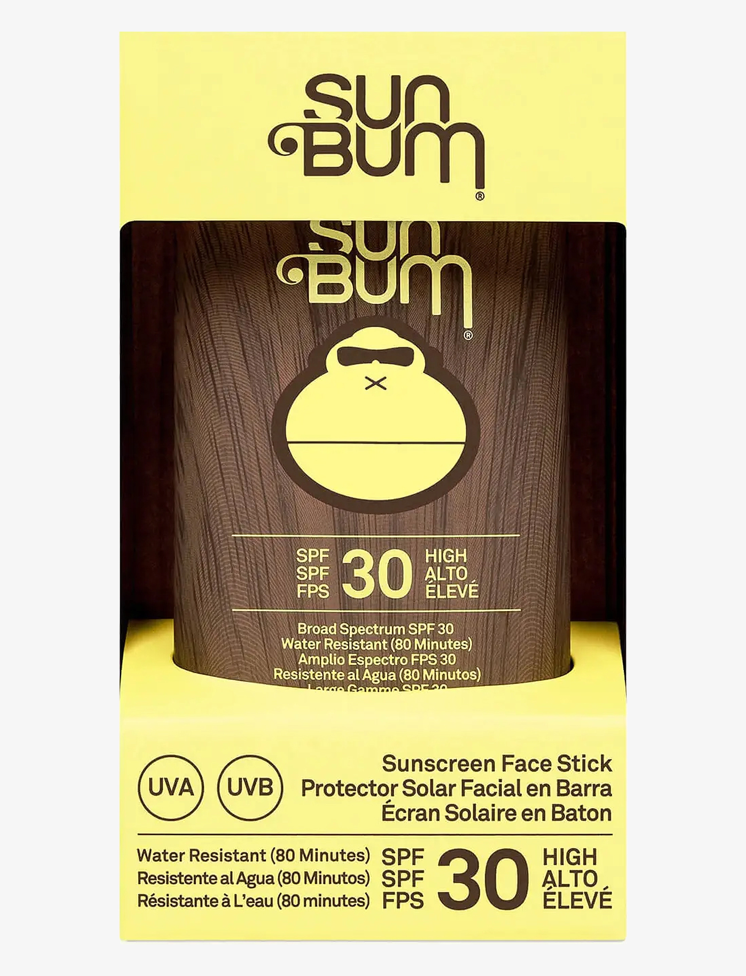 Sun Bum - Sun Bum Original SPF 30 Sunscreen Face Stick - til ansigtet - clear - 2