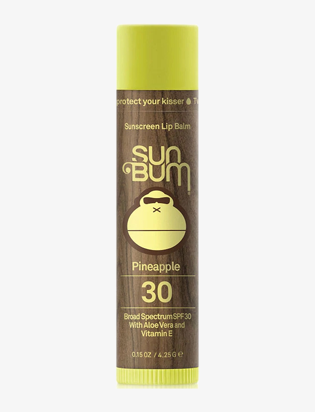 Sun Bum Sun Bum Original SPF 30 Sunscreen Lip Balm Pineapple - Ihonhoito - CLEAR / undefined