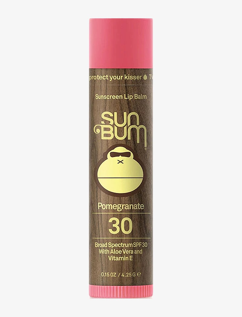 Sun Bum - Sun Bum Original SPF 30 Sunscreen Lip Balm - för läpparna - pomegranate - 1