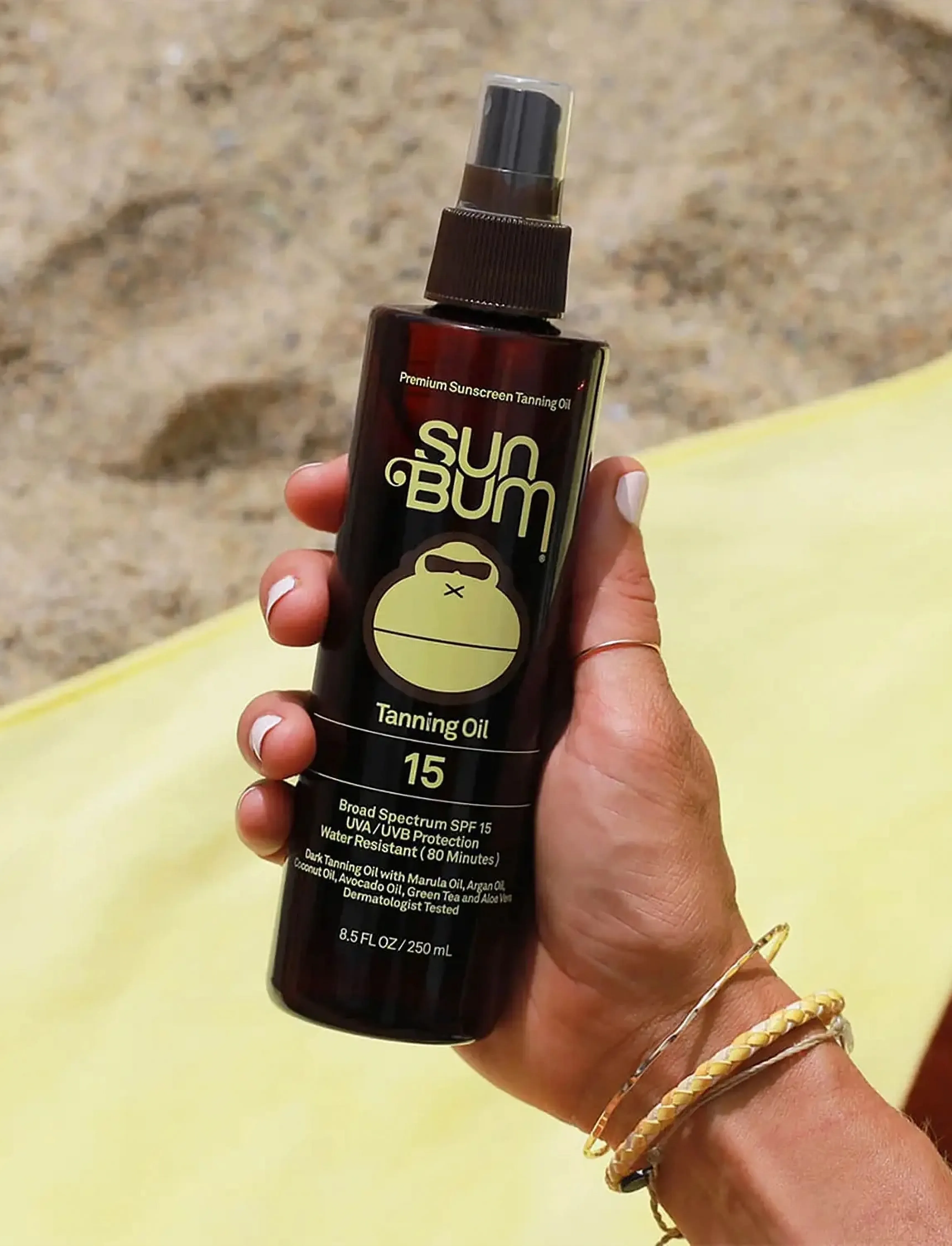 Sun Bum Sun Bum Spf 15 Browning Oil, 250 ml, Solpleje > Krop, Dame