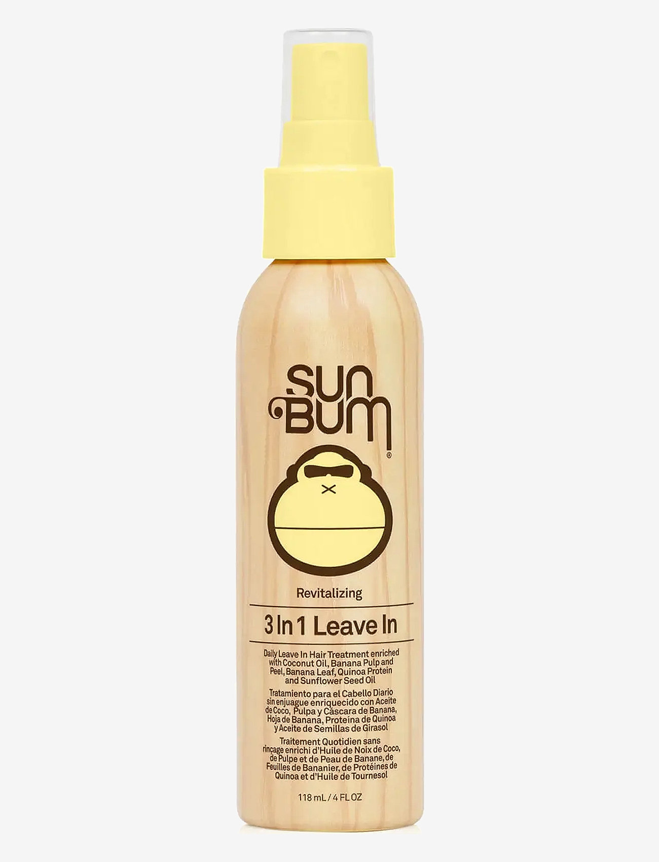 Sun Bum - Sun Bum Revitalizing 3 in 1 Leave in Conditioner - juustele - clear - 1