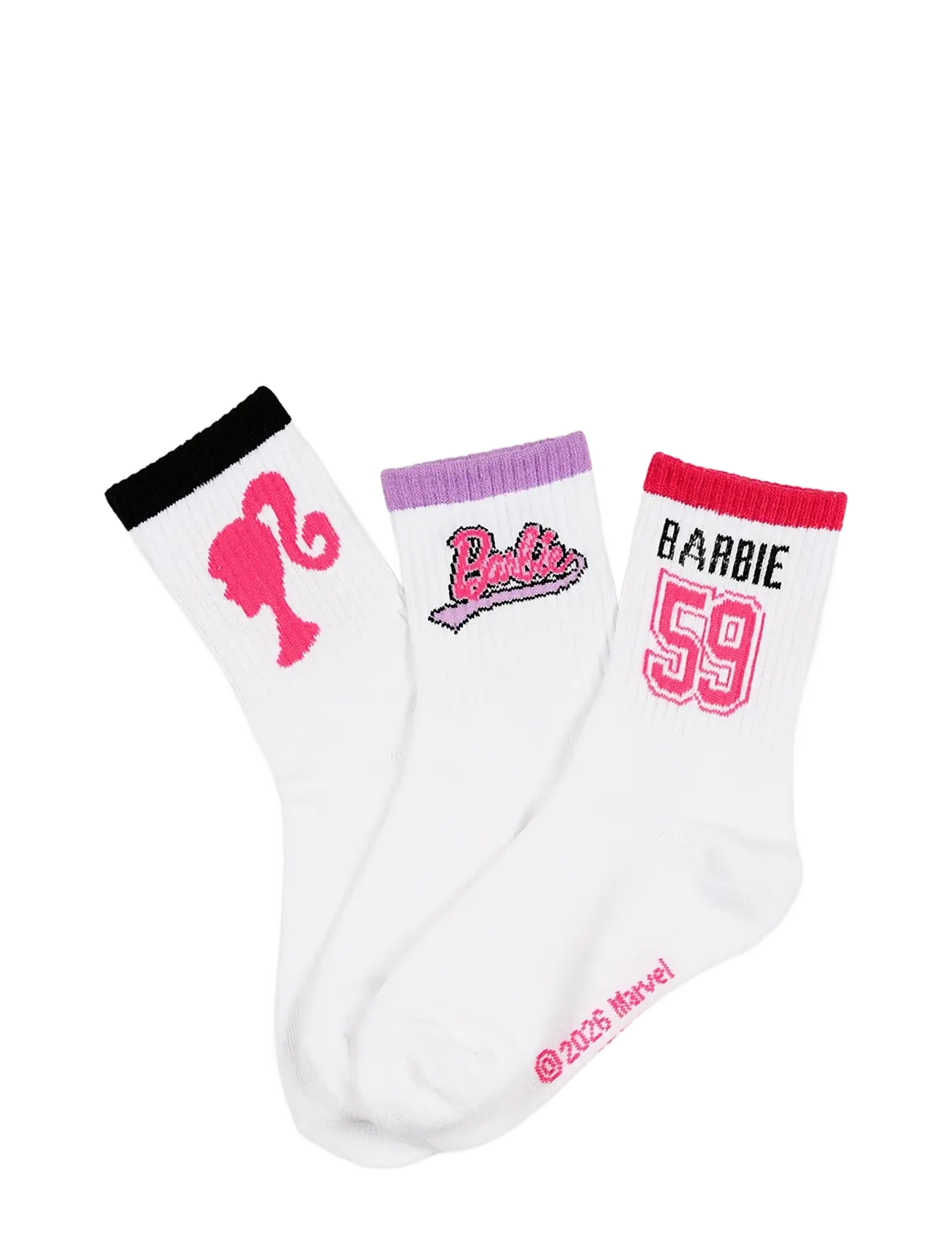 Barbie SOCKS - Teens 140-176 - WHITE / white