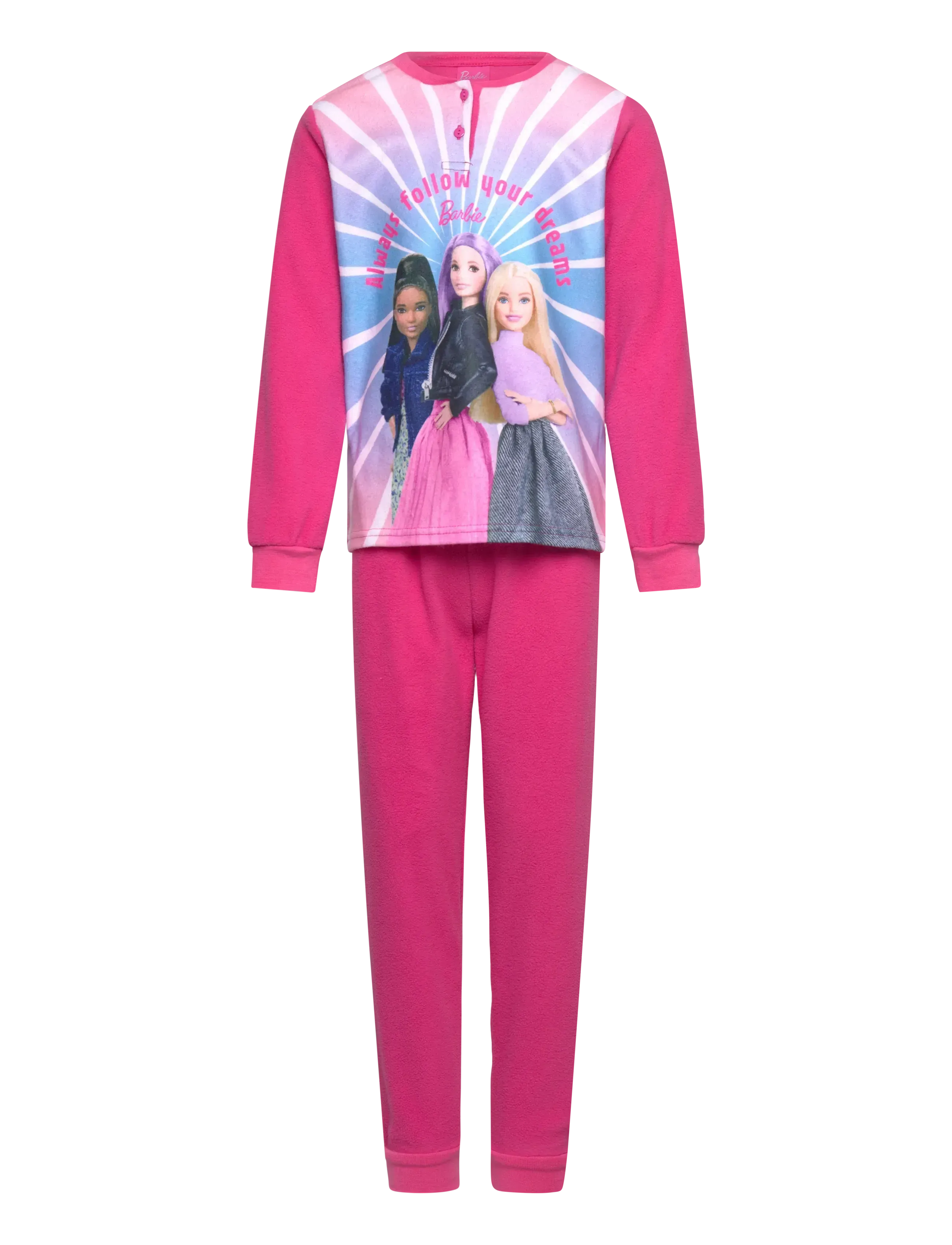 Barbie Pajama, 98, Pink, Pyjamas > Pyjamas-Sæt, Børn