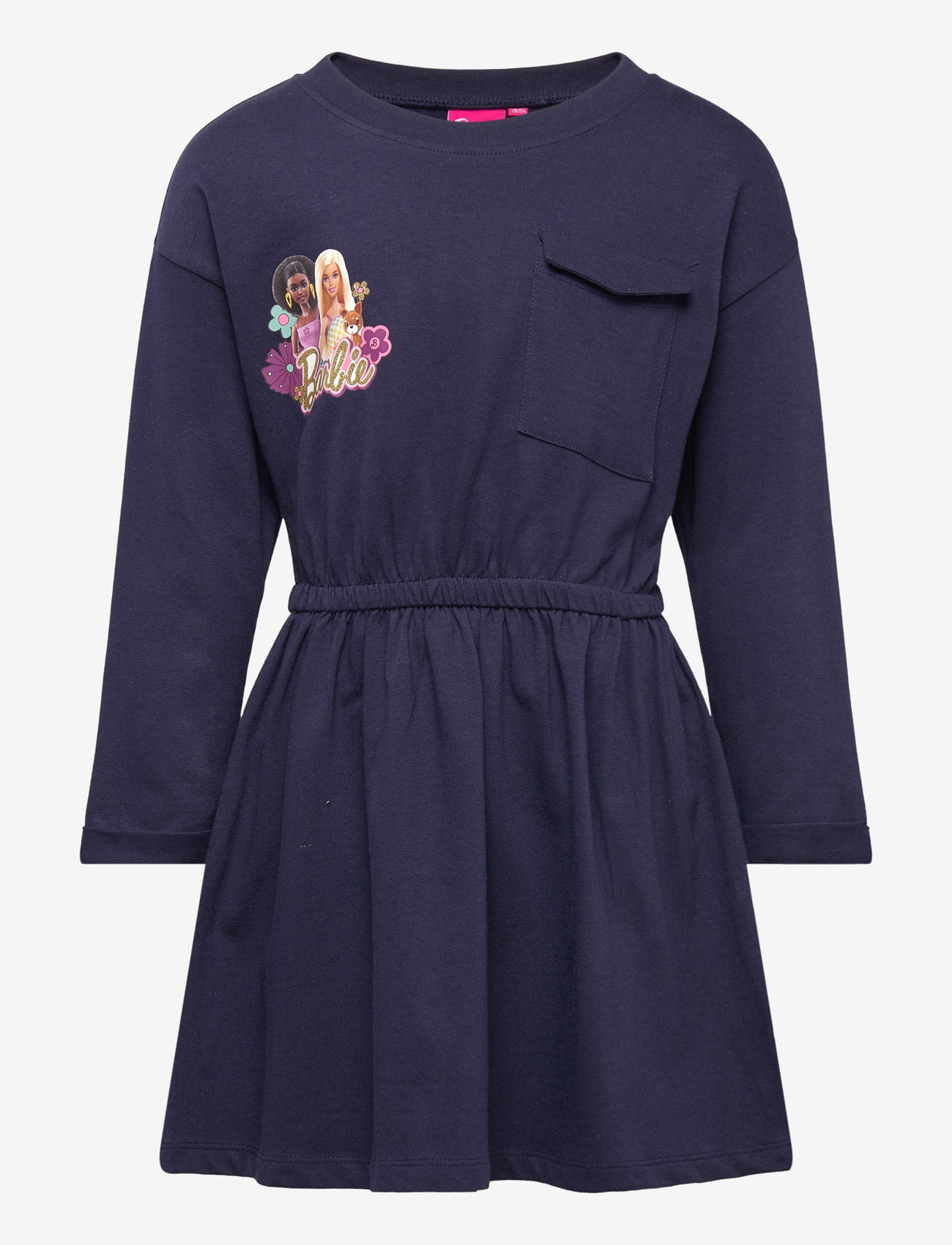 Barbie - DRESS - langärmelige freizeitkleider - navy - 0