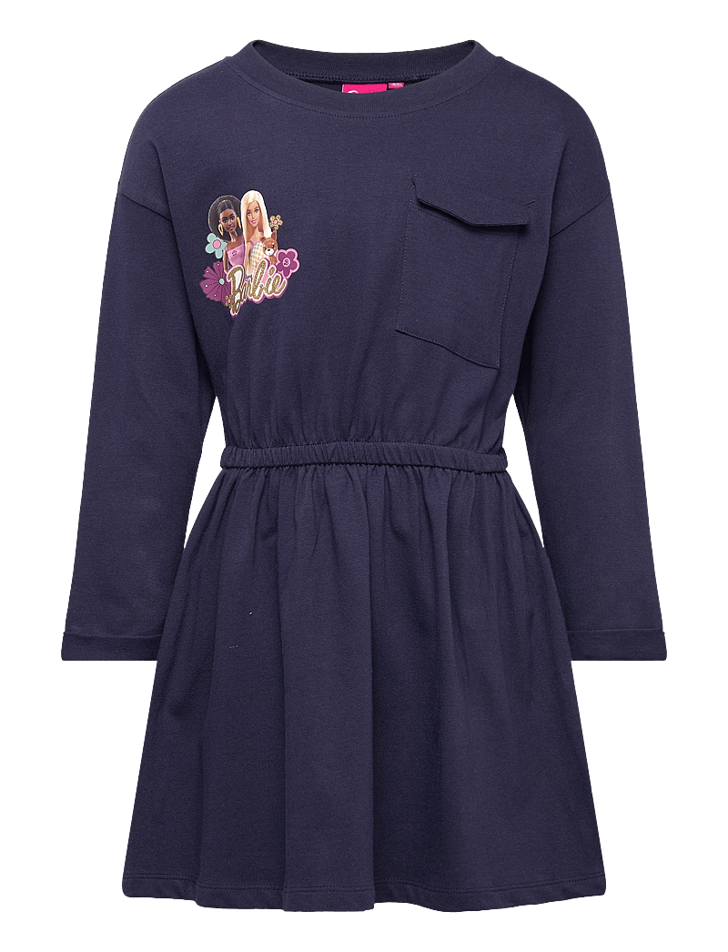 Barbie - DRESS - langärmelige freizeitkleider - navy - 0