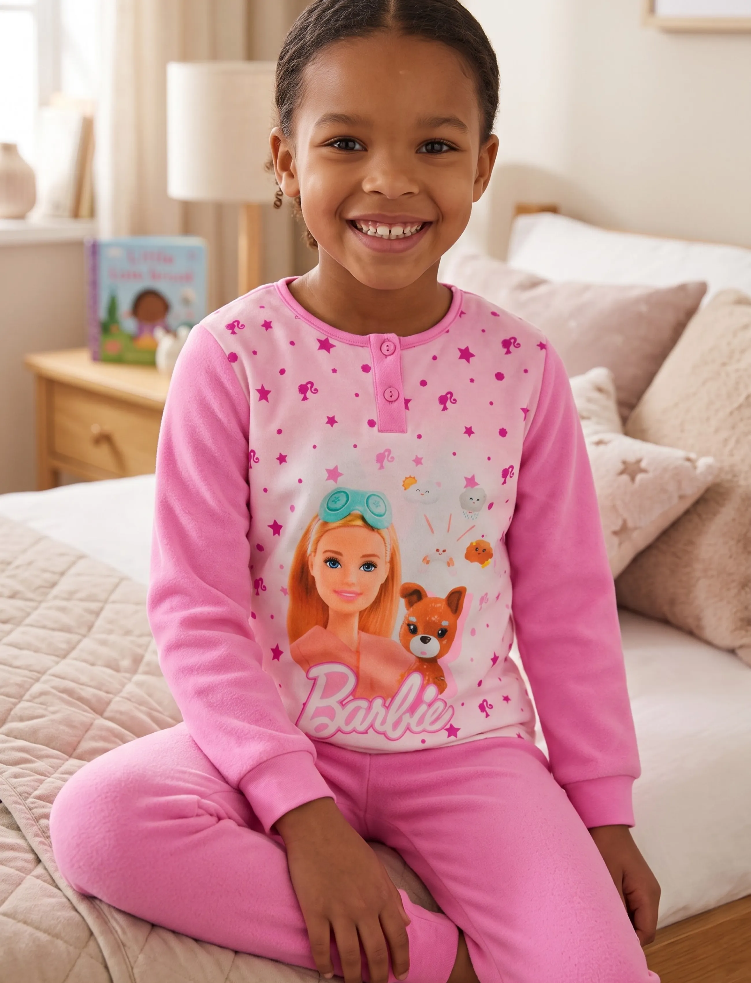Barbie Pyjama, 98, Pink, Pyjamas > Pyjamas-Sæt, Børn