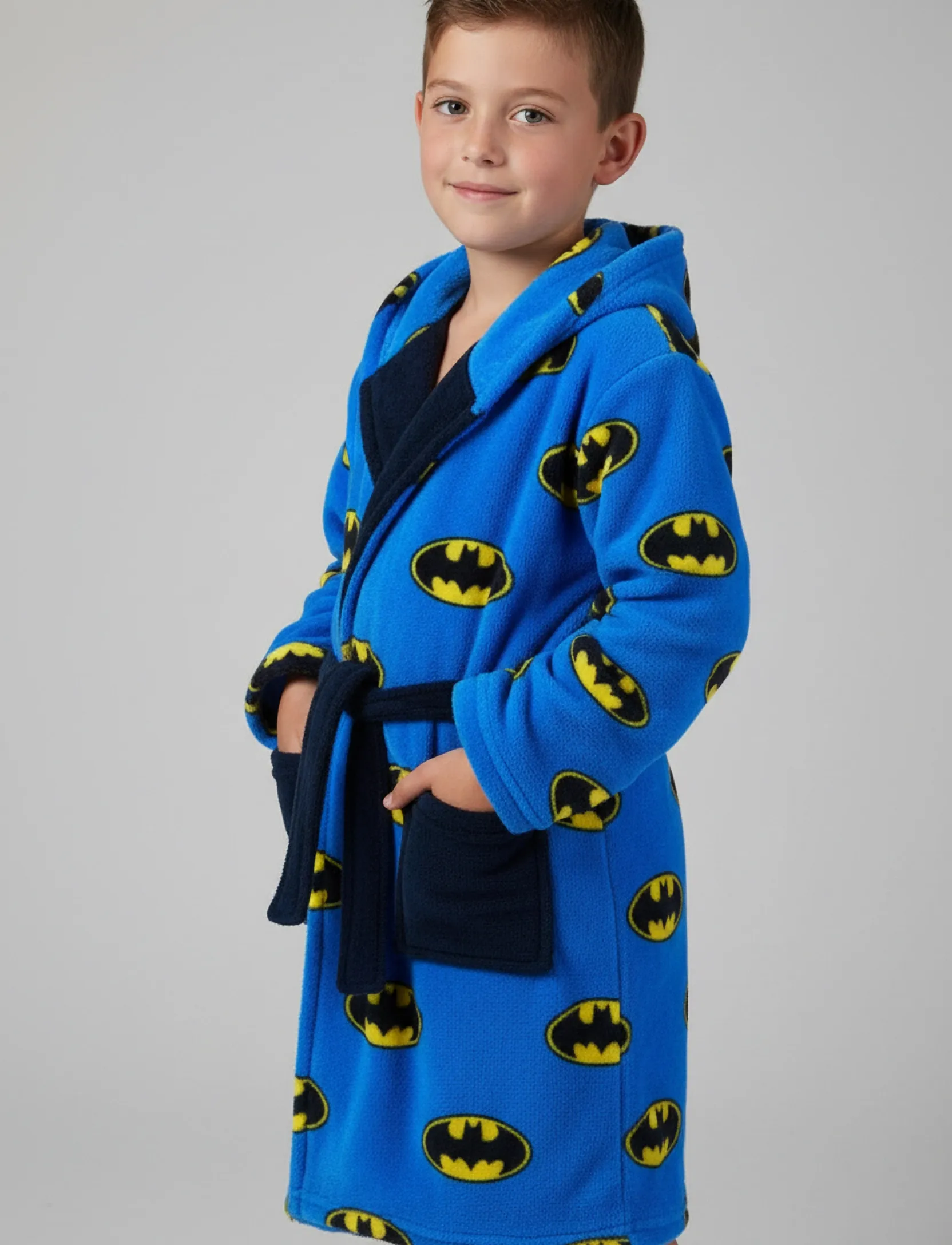 Batman Night Dress, 98, & Underwear, Blau - Bathrobes, Kinder