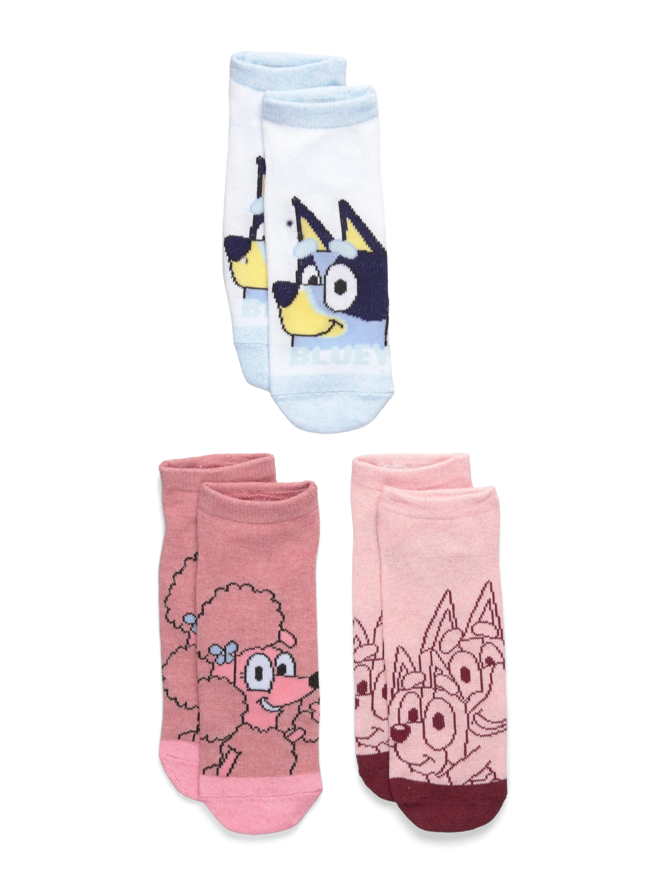 Bluey Socks, 31/34, Pink, Sokker & Strømpebukser > Sokker, Børn