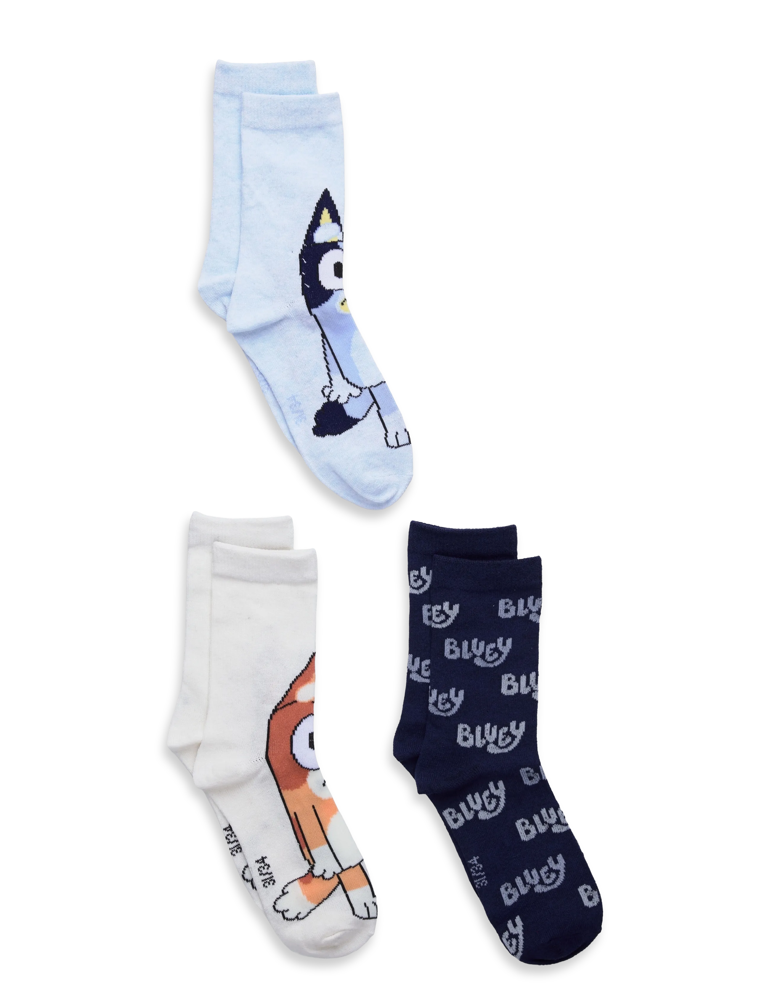 Bluey Socks, Børn, Blåy Sokker, Multi/mønstret, Str: 23/26