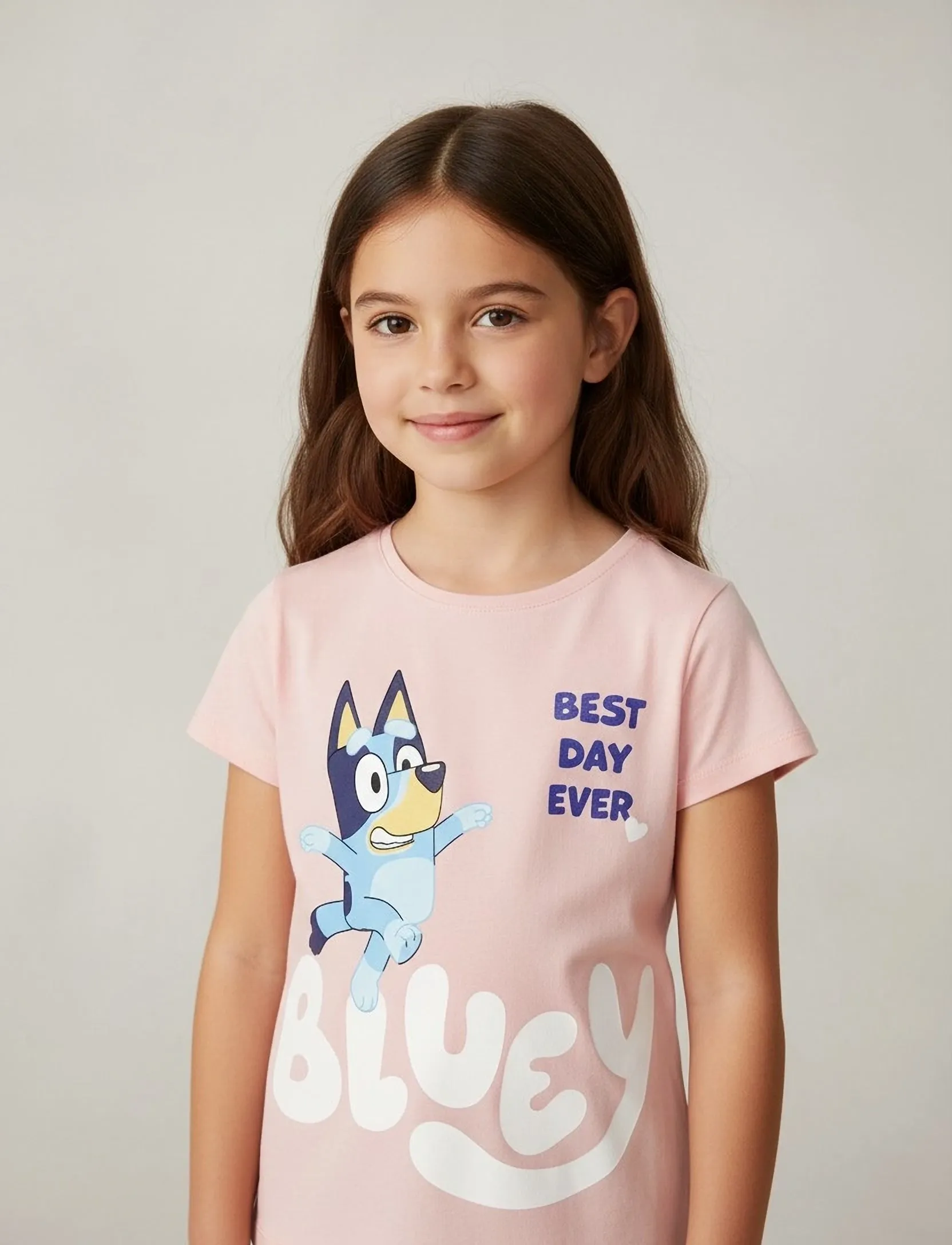 Bluey TSHIRT - Topper & T-skjorter - PINK / pink/rose