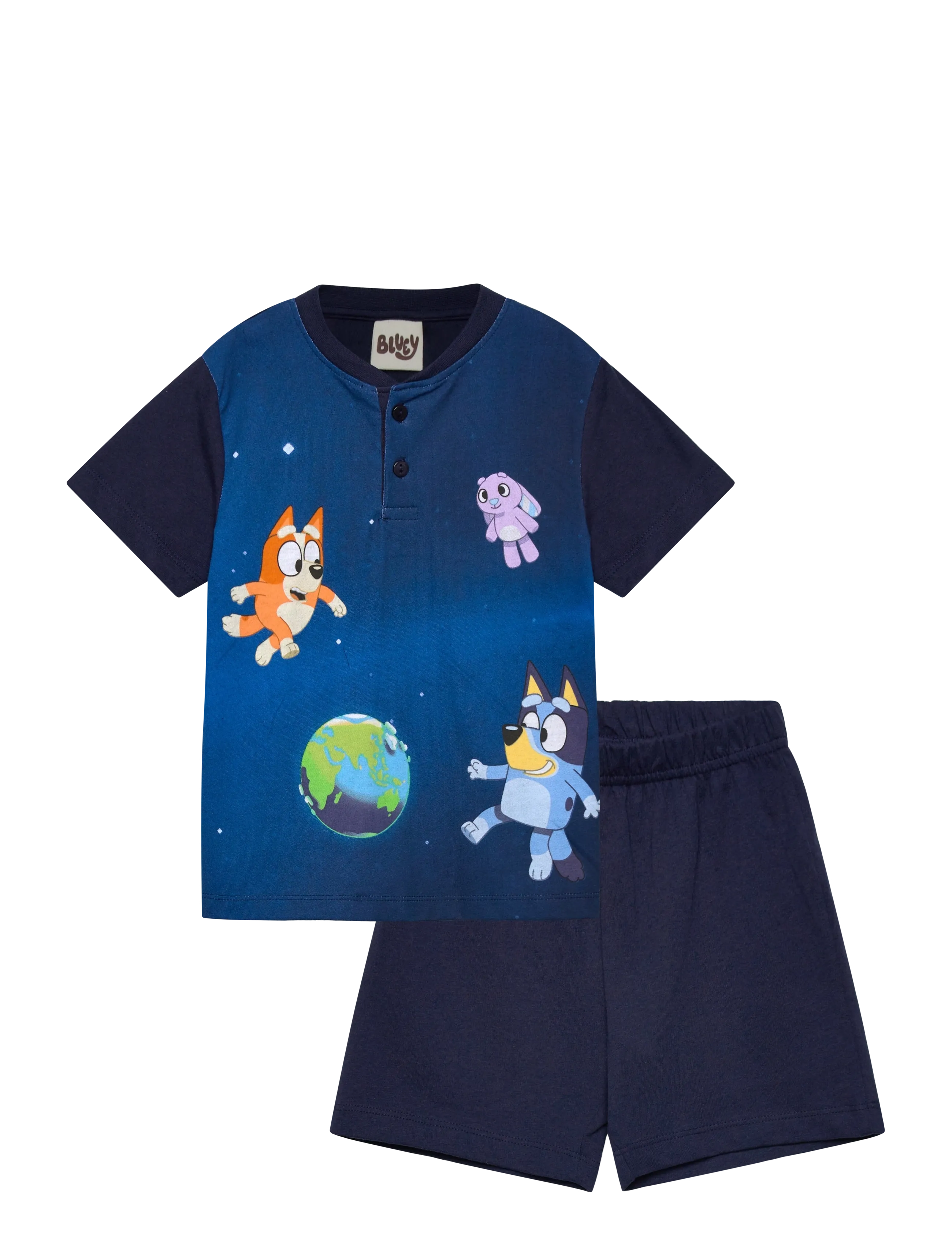 Bluey Pyjama, 104, Navy, Pyjamas > Pyjamas-Sæt, Børn