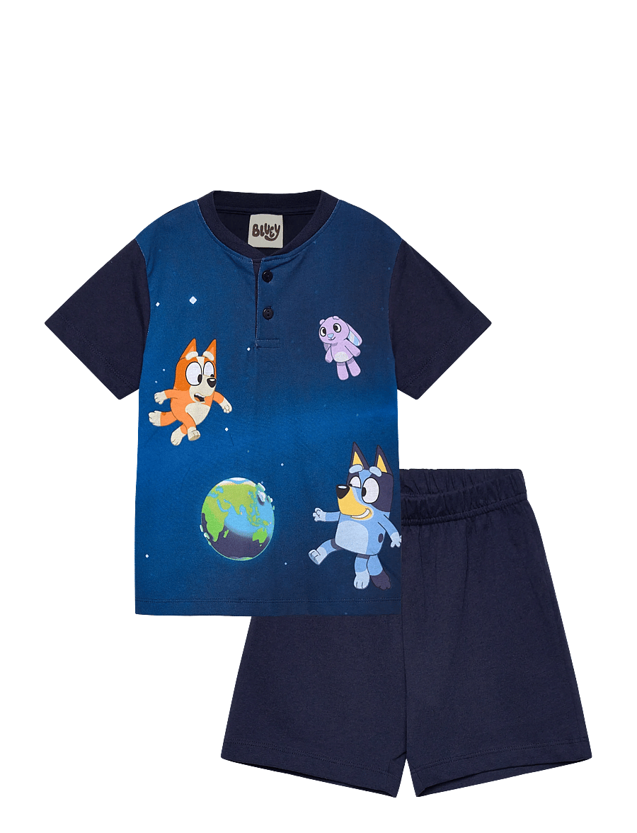 Bluey - PYJAMA - pyjamasset - navy - 0