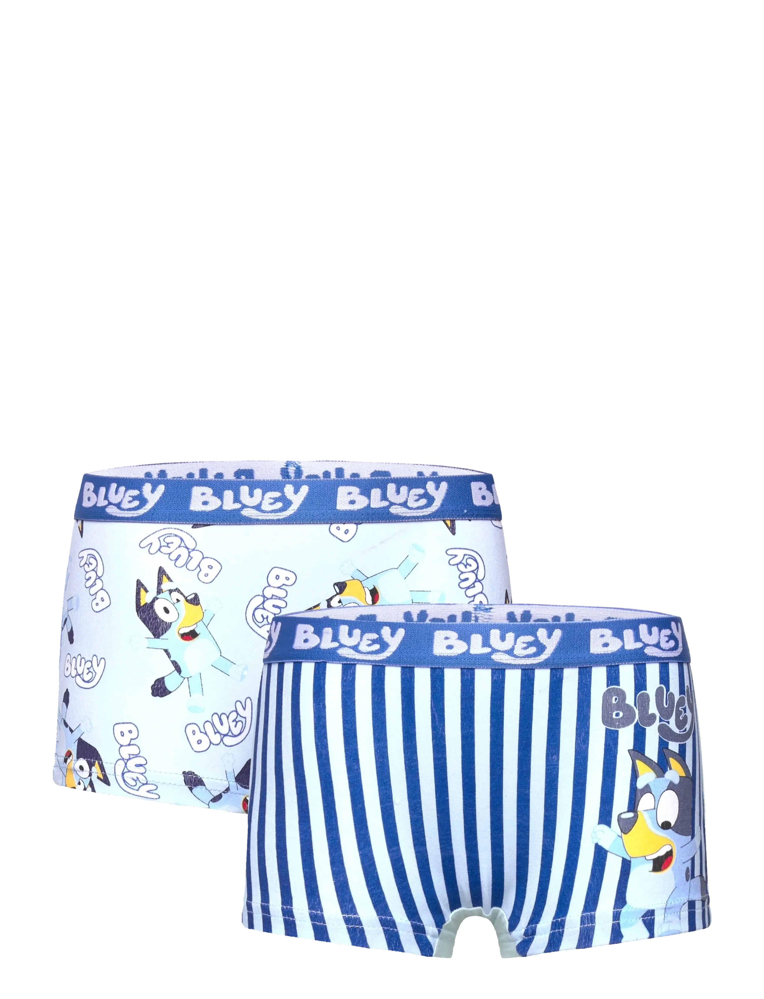 Bluey Boxer, 104/110, Underwear, Blau - Underpants, Kinder