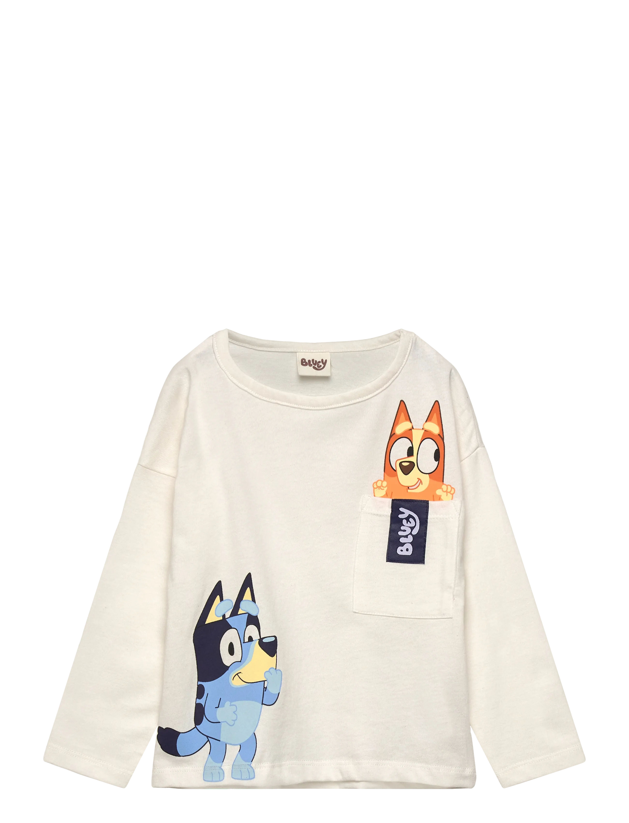 BLUEY Tshirt Cream - 116 - Kinder