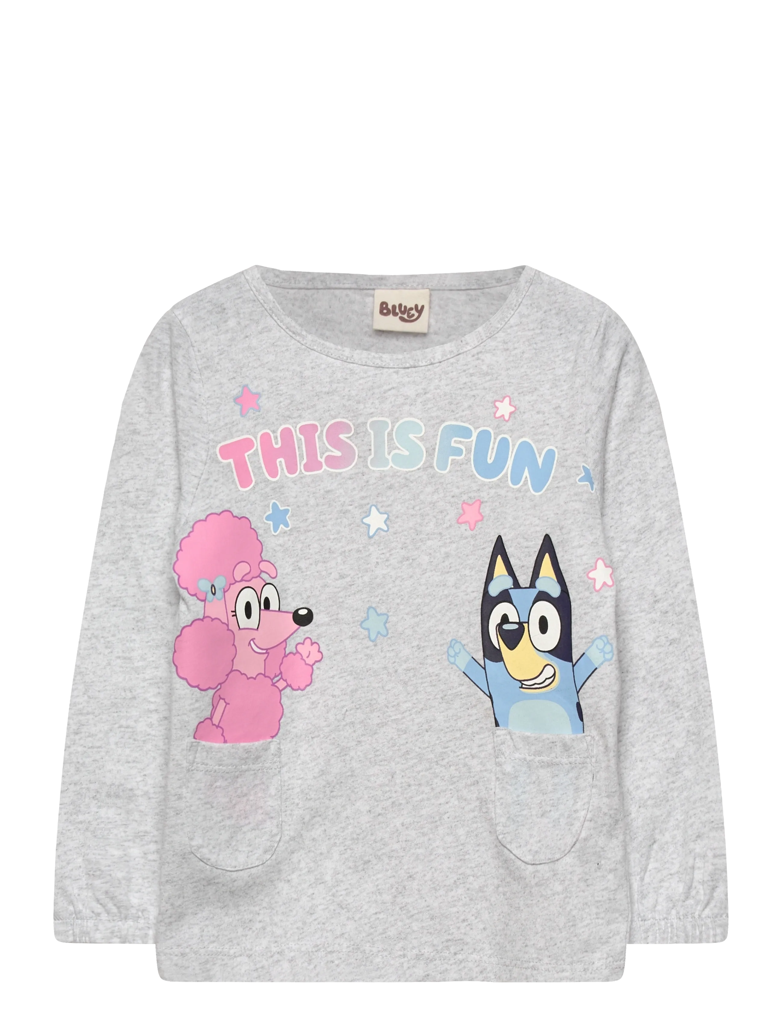 BLUEY Tshirt Grau - 98 - Kinder