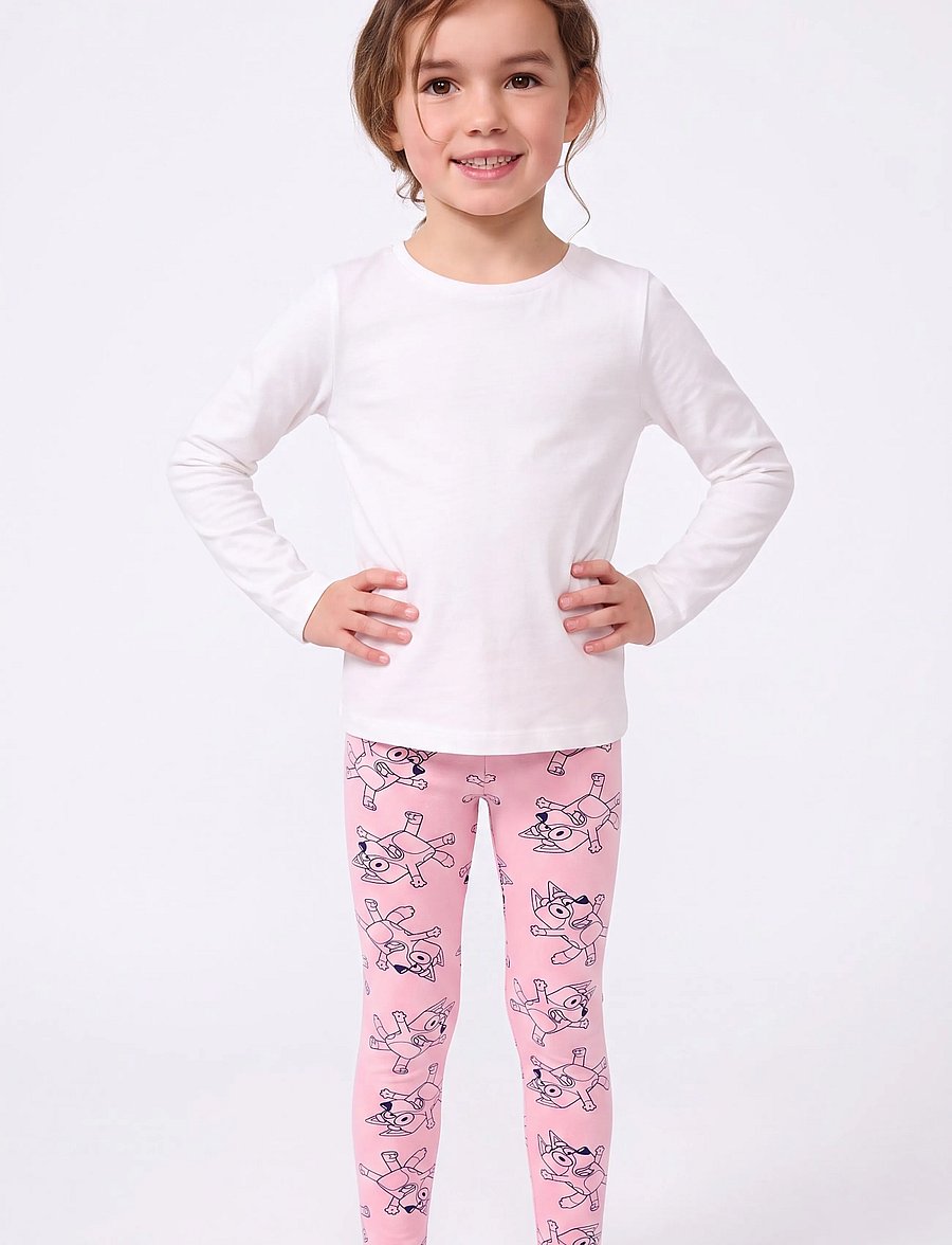Bluey - PANTS - leggings - pink - 0