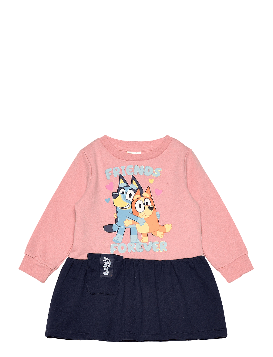 Bluey - DRESS - långärmade vardagsklänningar - pink - 1
