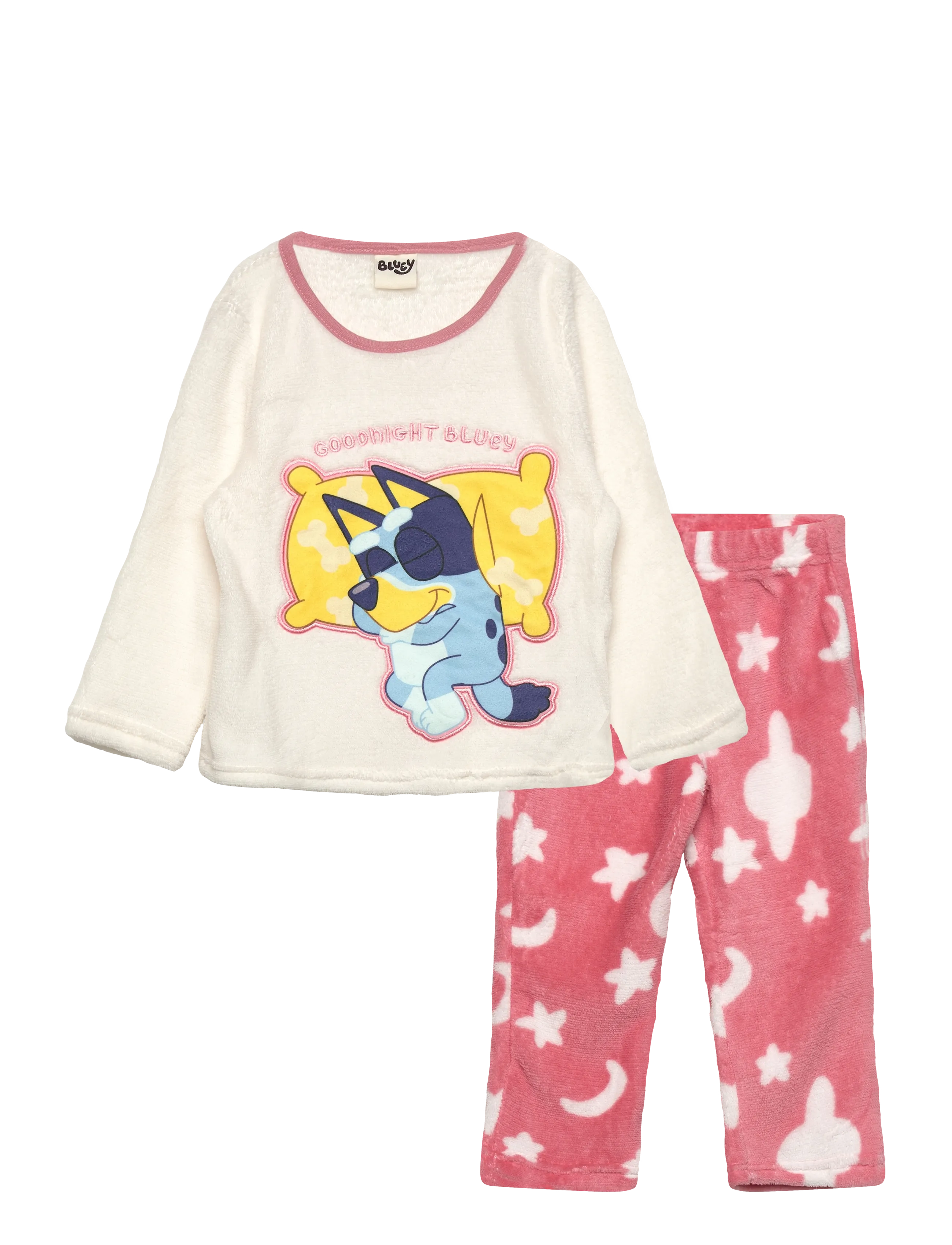 Bluey Pyjama, 104, Cream, Pyjamas > Pyjamas-Sæt, Børn