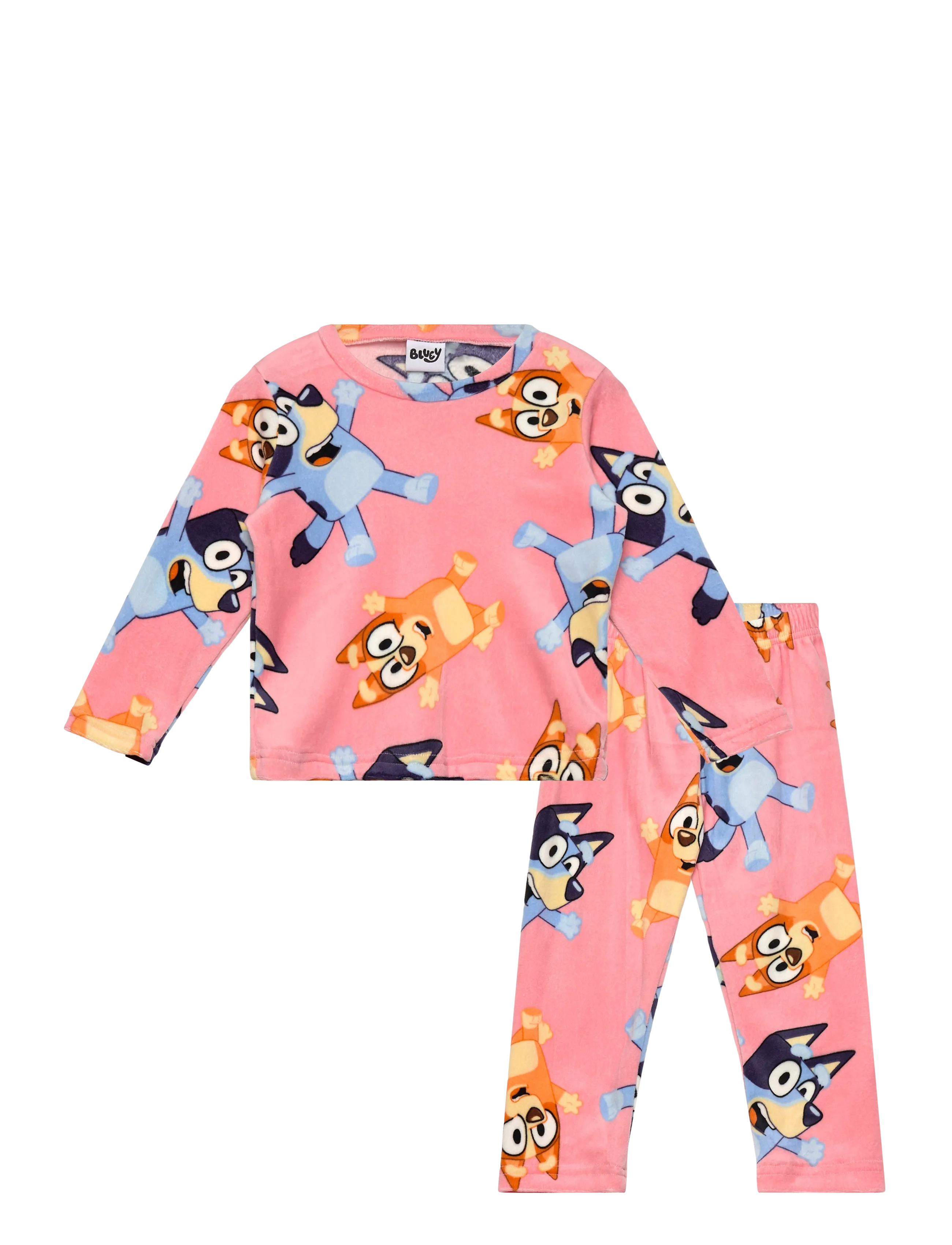 Bluey Pyjama, 116, Pink, Pyjamas > Pyjamas-Sæt, Børn
