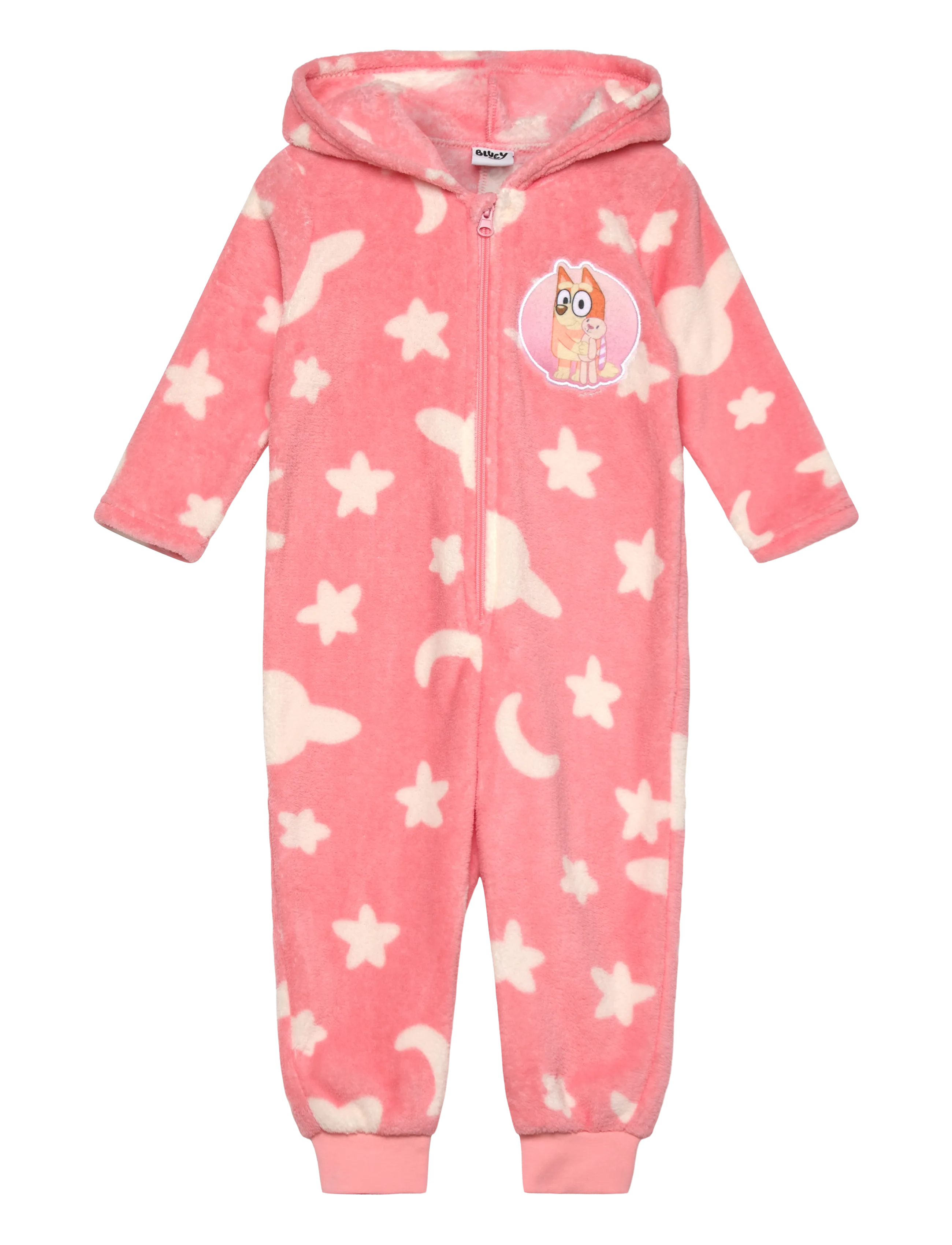 Bluey Combinaison, 104, Pyjamas, Rosa - Pyjamas Onesie, Kinder