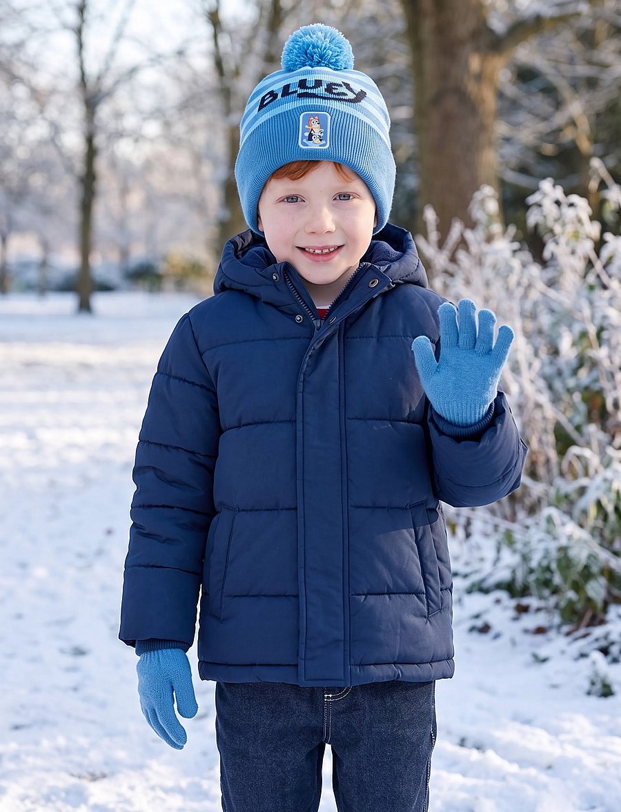 Bluey - SET - handskar - blue - 0