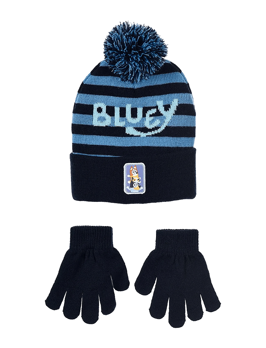 Bluey - SET - handschuhe - navy - 1