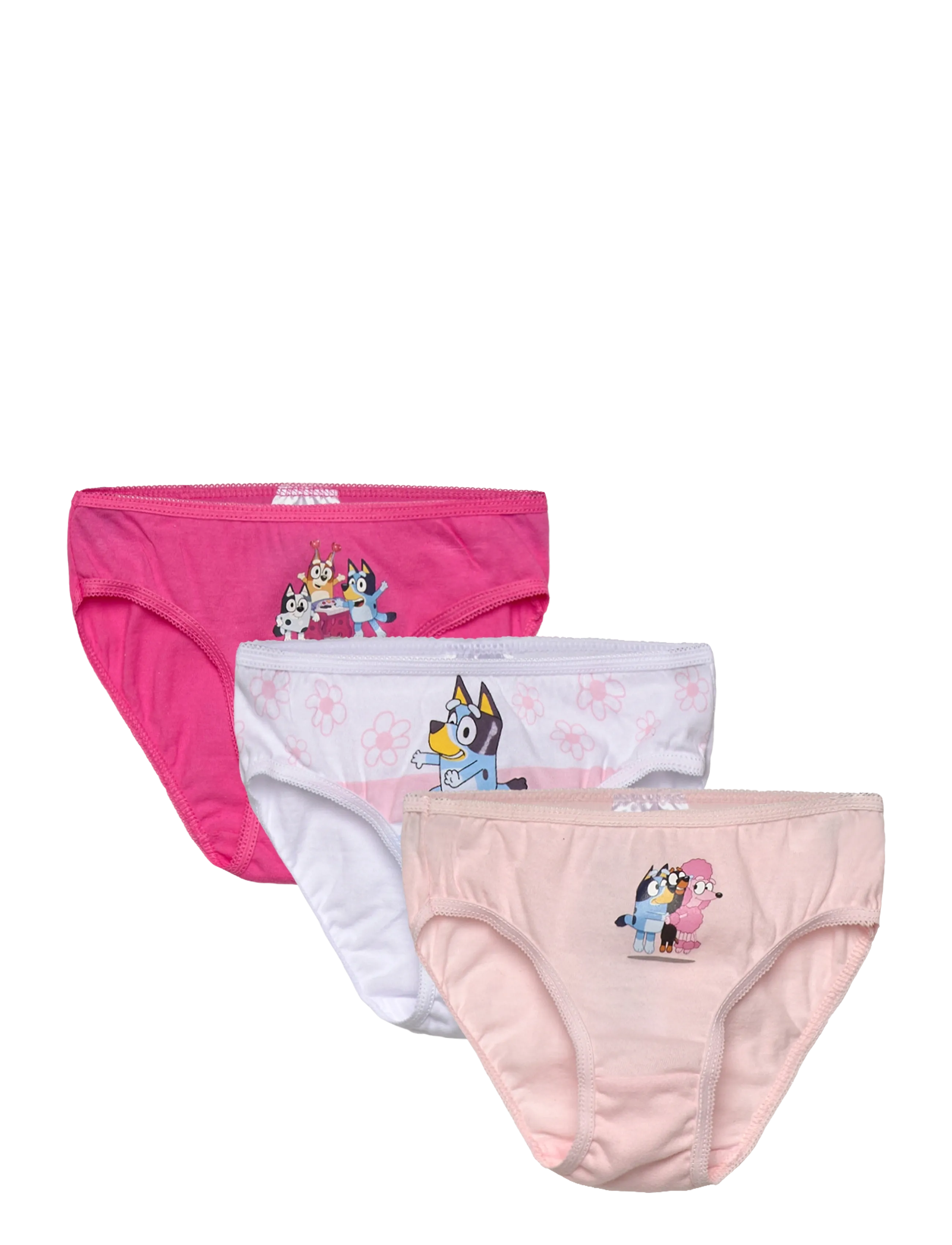 Bluey Panties, 104/110, Underwear, Mehrfarbig/gemustert - Kinder