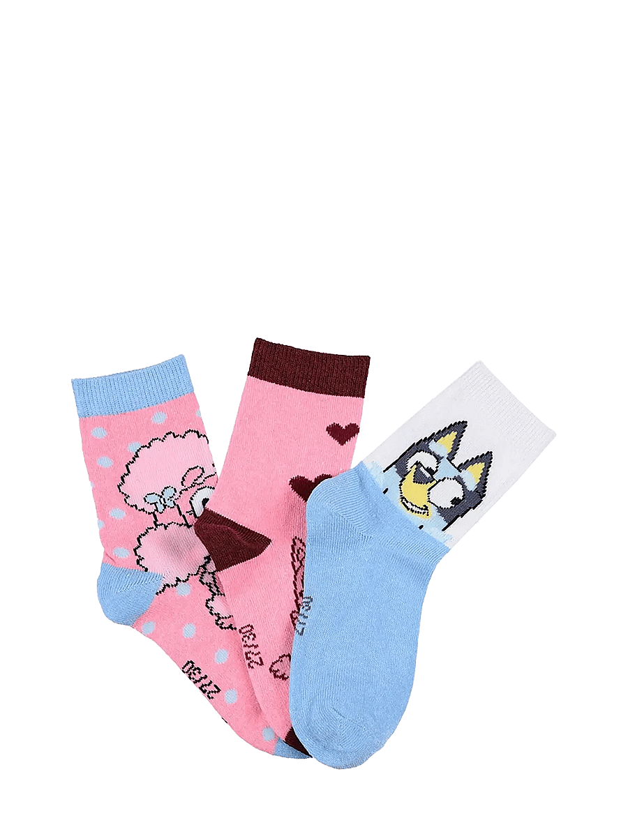 Bluey - SOCKS - strømper - pink - 0