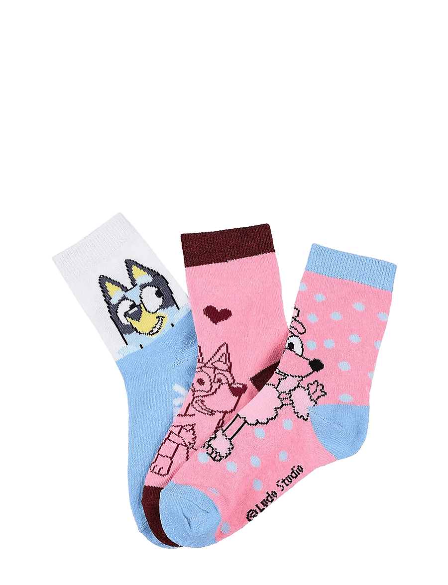 Bluey - SOCKS - strømper - pink - 1