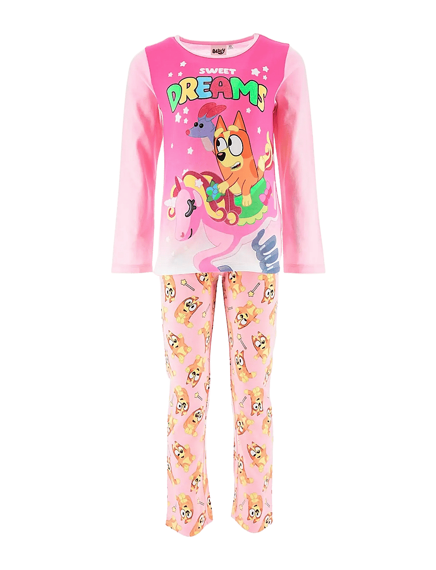 Bluey - PYJAMA - pyjamassæt - lpink - 1