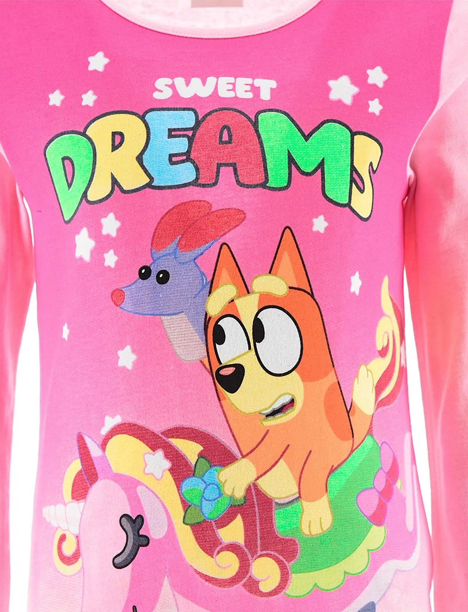 Bluey - PYJAMA - pyjamassæt - lpink - 4