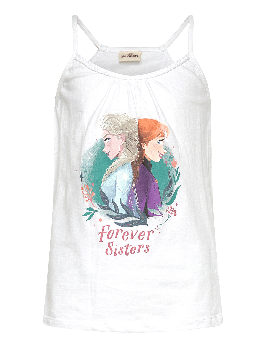 „Frozen“ - TSHIRT - palaidinukės be rankovių - white - 0