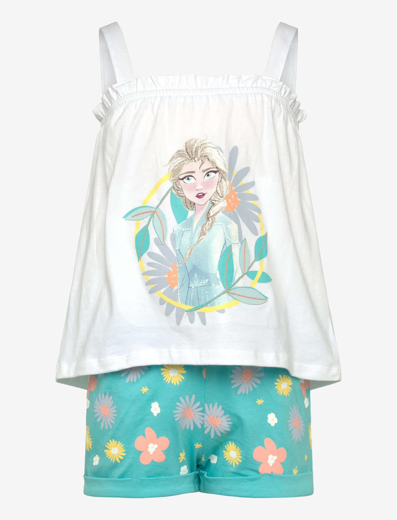 Frost - T SHIRT + SHORT - set med kortärmad t-shirt - white - 0