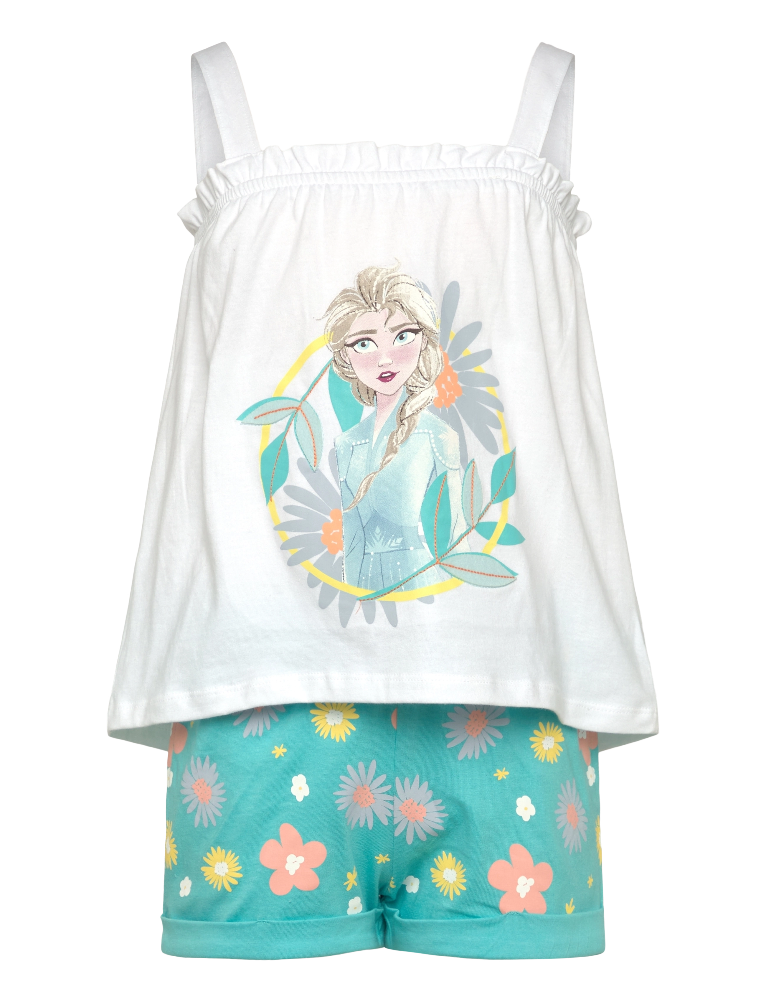 T SHIRT + SHORT - WHITE