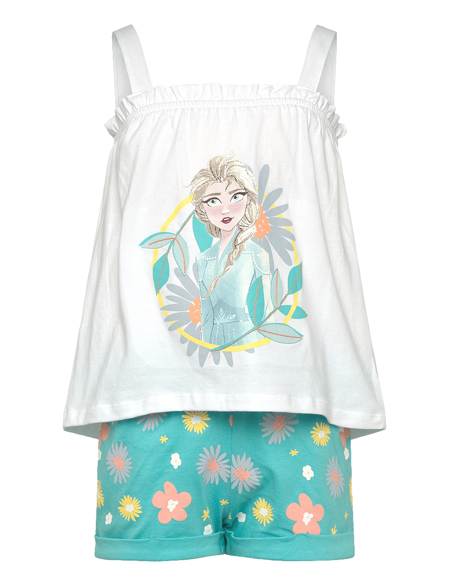 Disney - T SHIRT + SHORT - white - 0