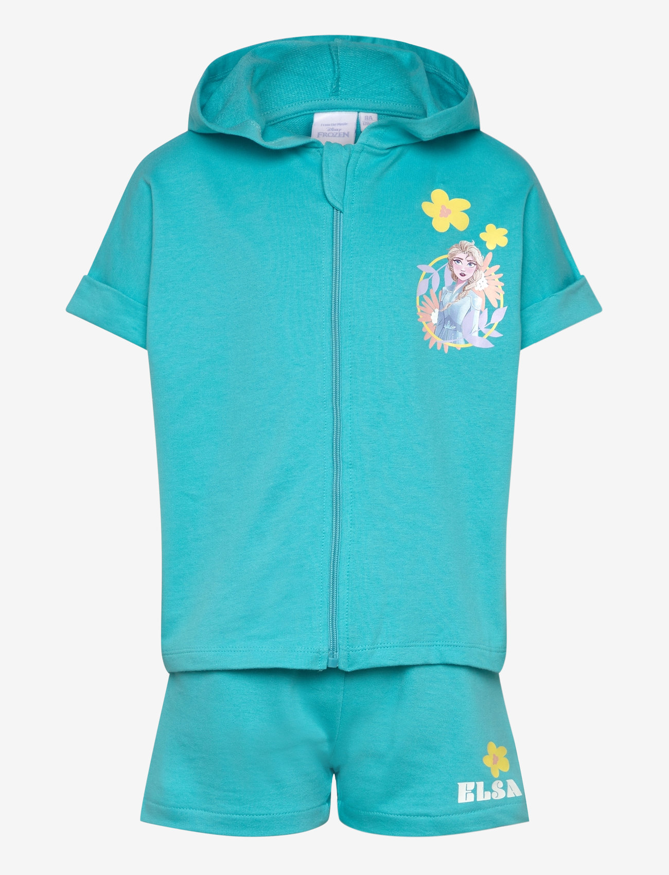 Frozen - T SHIRT + SHORT - sets with short-sleeved t-shirt - blue - 0
