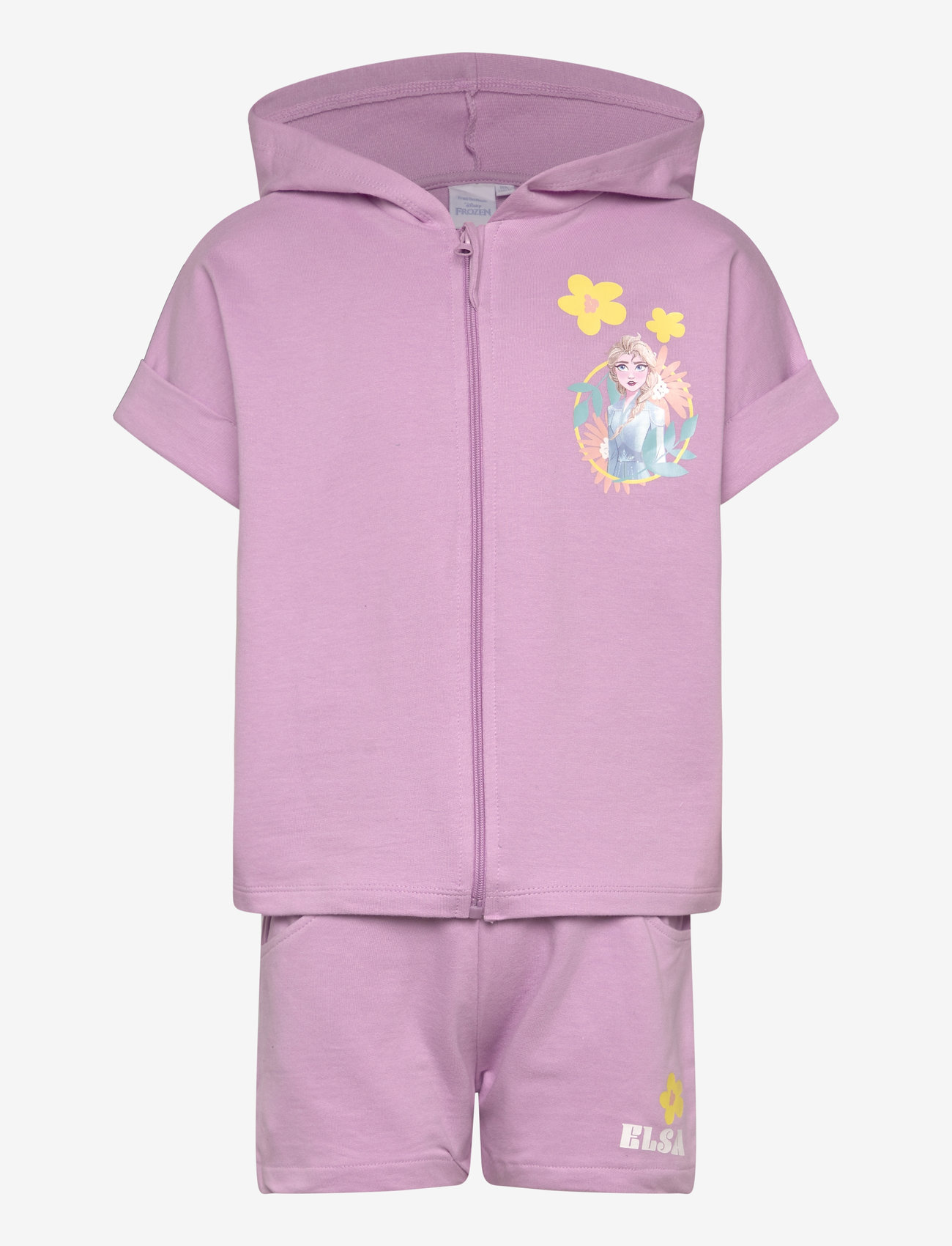 Frost - T SHIRT + SHORT - sæt med kortærmet t-shirt - purple - 0